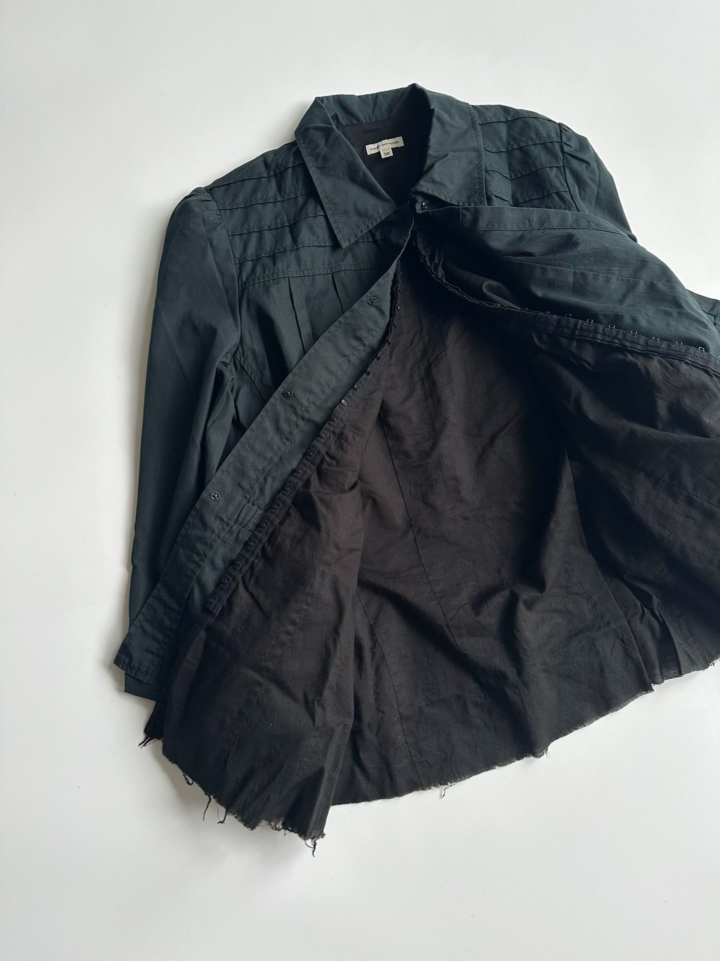 Dries Van Noten DRIES VAN NOTEN size38 Leica-style double-layer buttoned sh Size US S / EU 44-46 / 1 - 3 Thumbnail