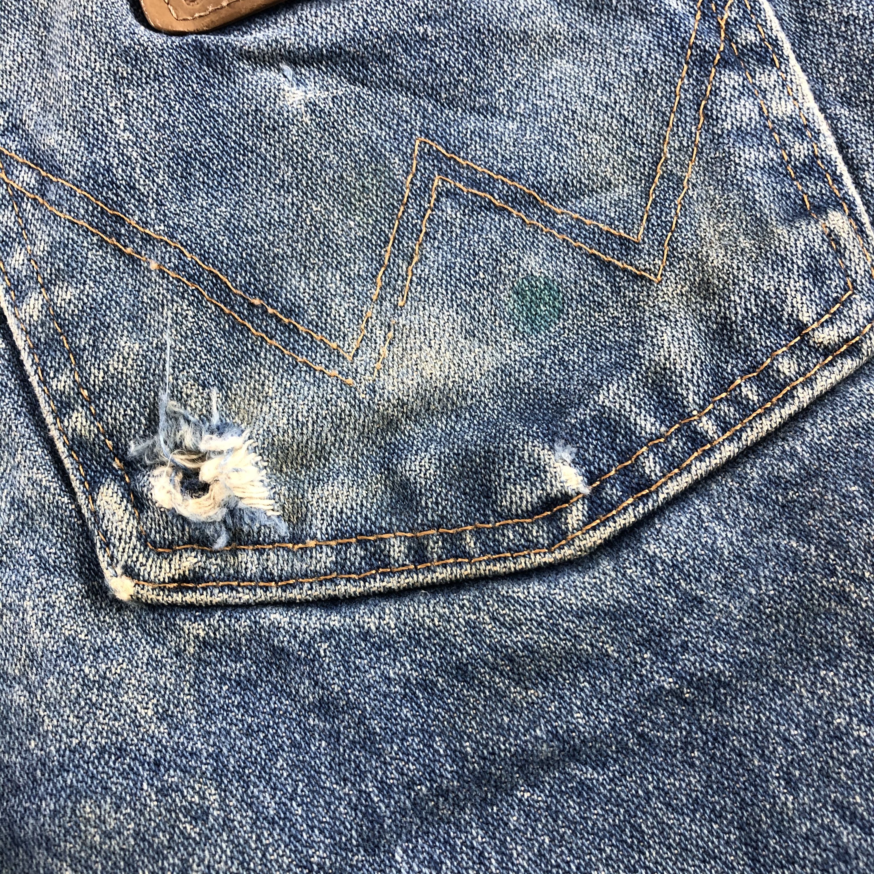 Wrangler Vintage Blue Wash Wrangler Jeans-J2279 Size US 33 - 9 Thumbnail