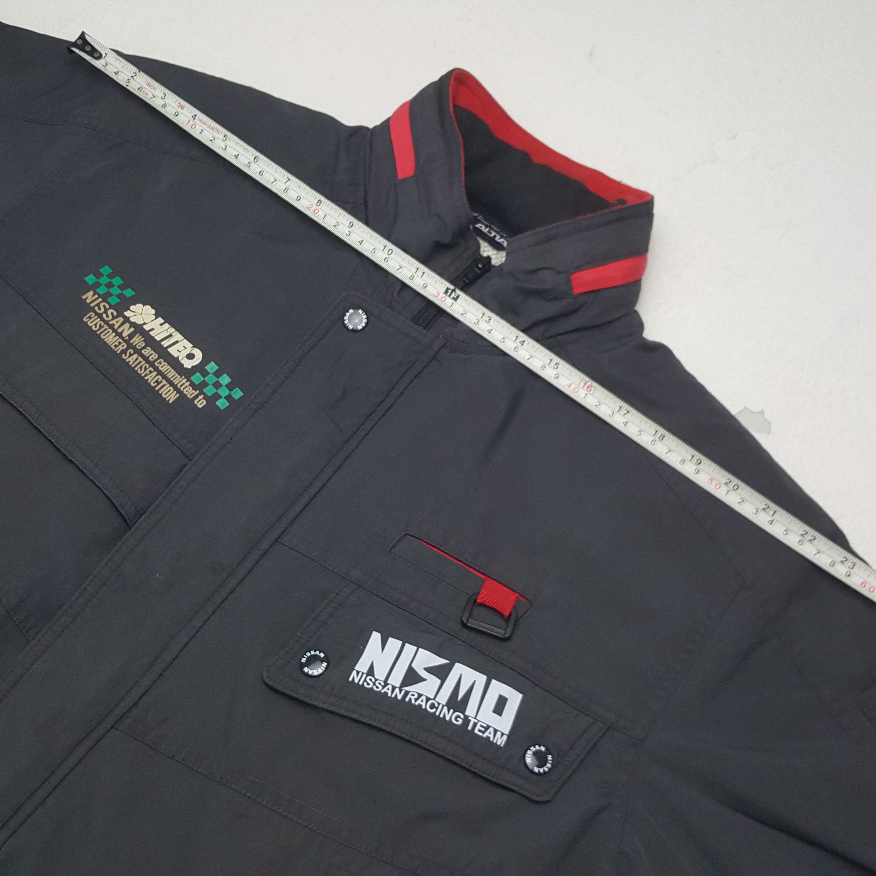 Japanese Brand × Vintage Vintage Nissan Racing Team Custom Sport Bomber Jacket Size US L / EU 52-54 / 3 - 6 Thumbnail