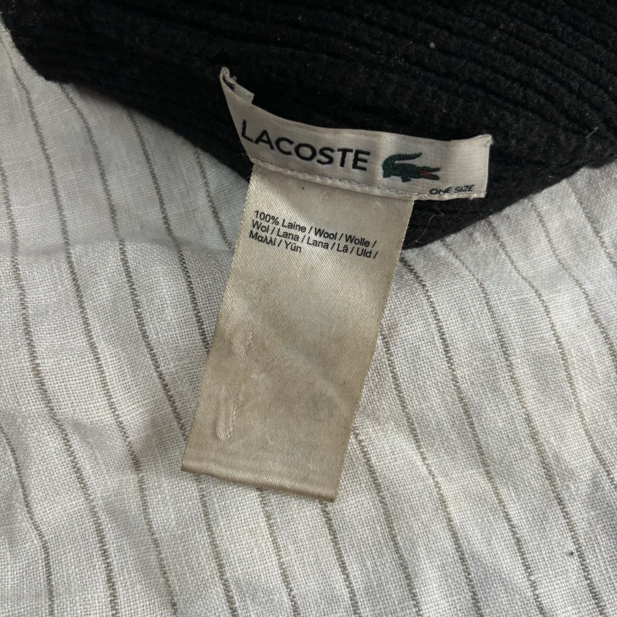 Lacoste Lacoste wool hat one size black streetwear Size ONE SIZE - 2 Thumbnail
