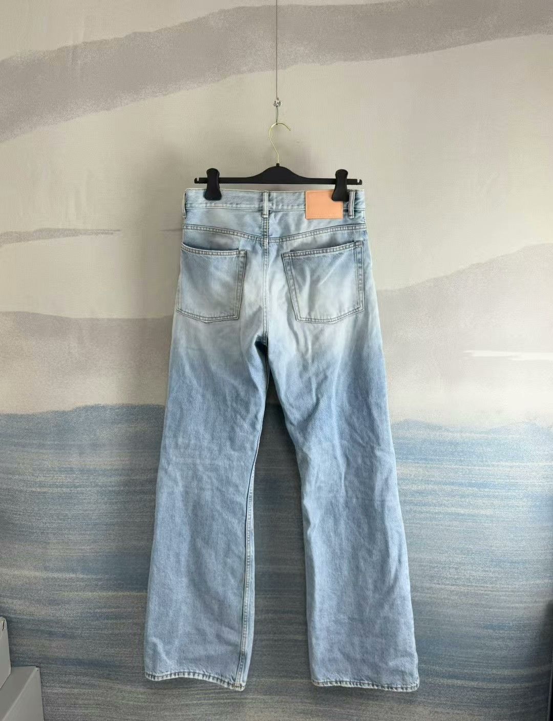 Acne Studios acne studios Washed blue leather jeans 2501-Nextarrow Size US 34 / EU 50 - 3 Thumbnail