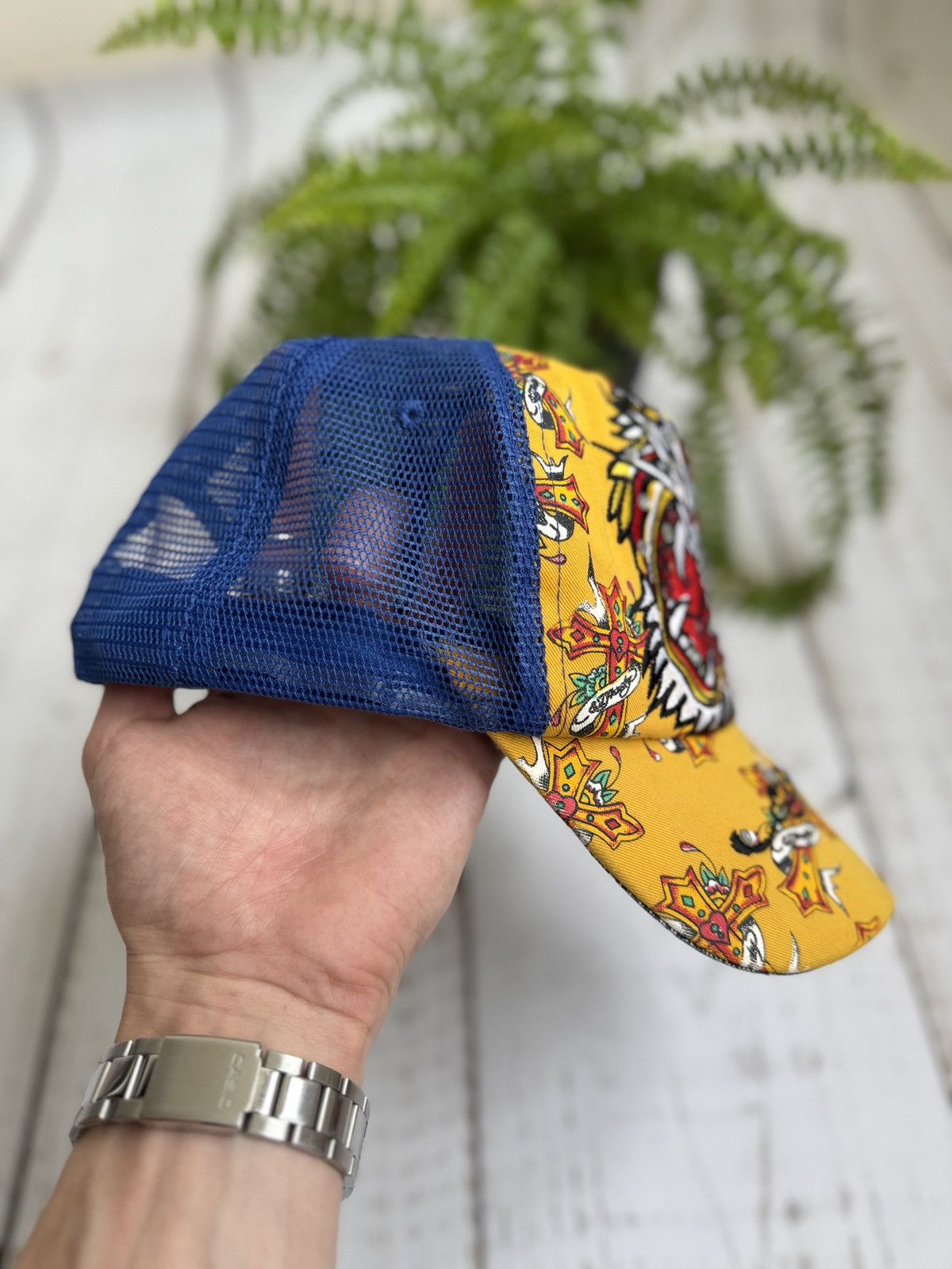 Ed Hardy Vintage Ed Hardy Cap Crystals Drip Y2K Size ONE SIZE - 3 Thumbnail