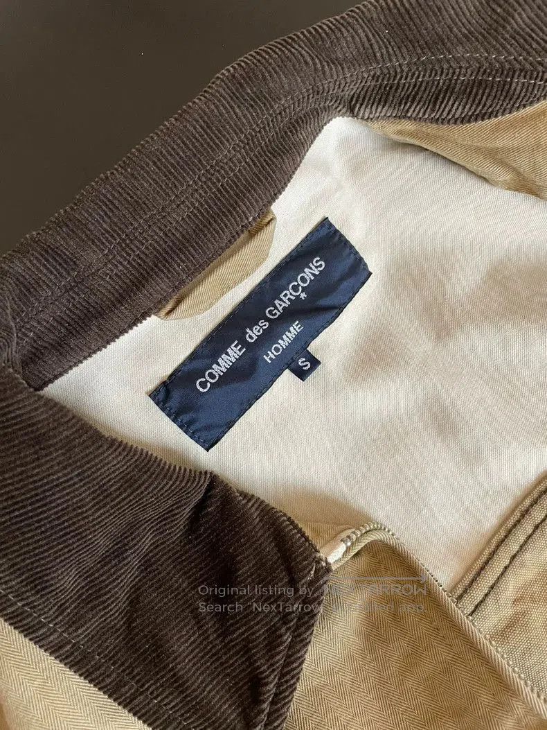 Comme des Garcons COMME des GARÇONS HOMME Canvas Jacket. Size US S / EU 44-46 / 1 - 1 Thumbnail