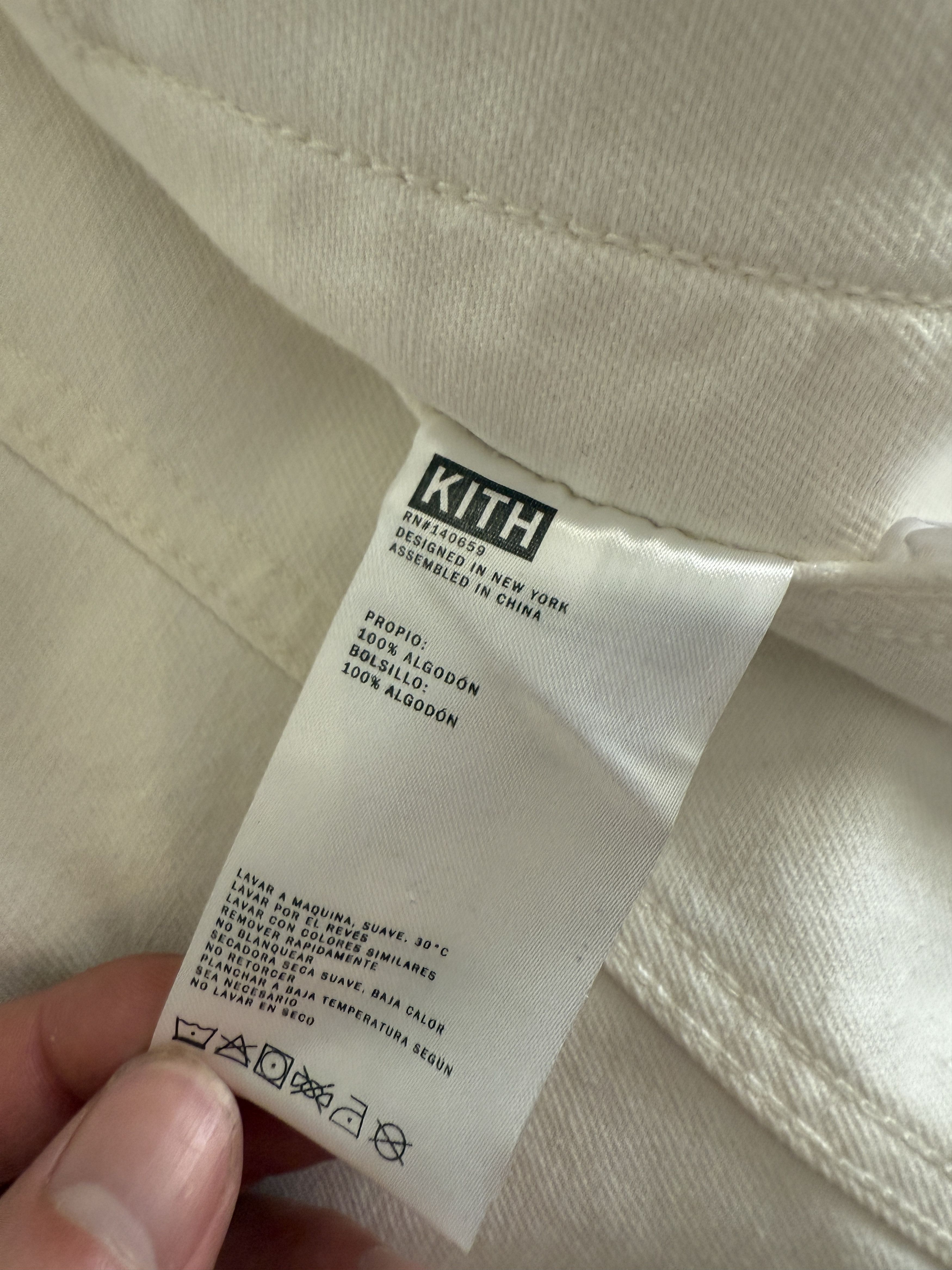 Kith Kith White Zip Denim Jacket Size US M / EU 48-50 / 2 - 6 Thumbnail