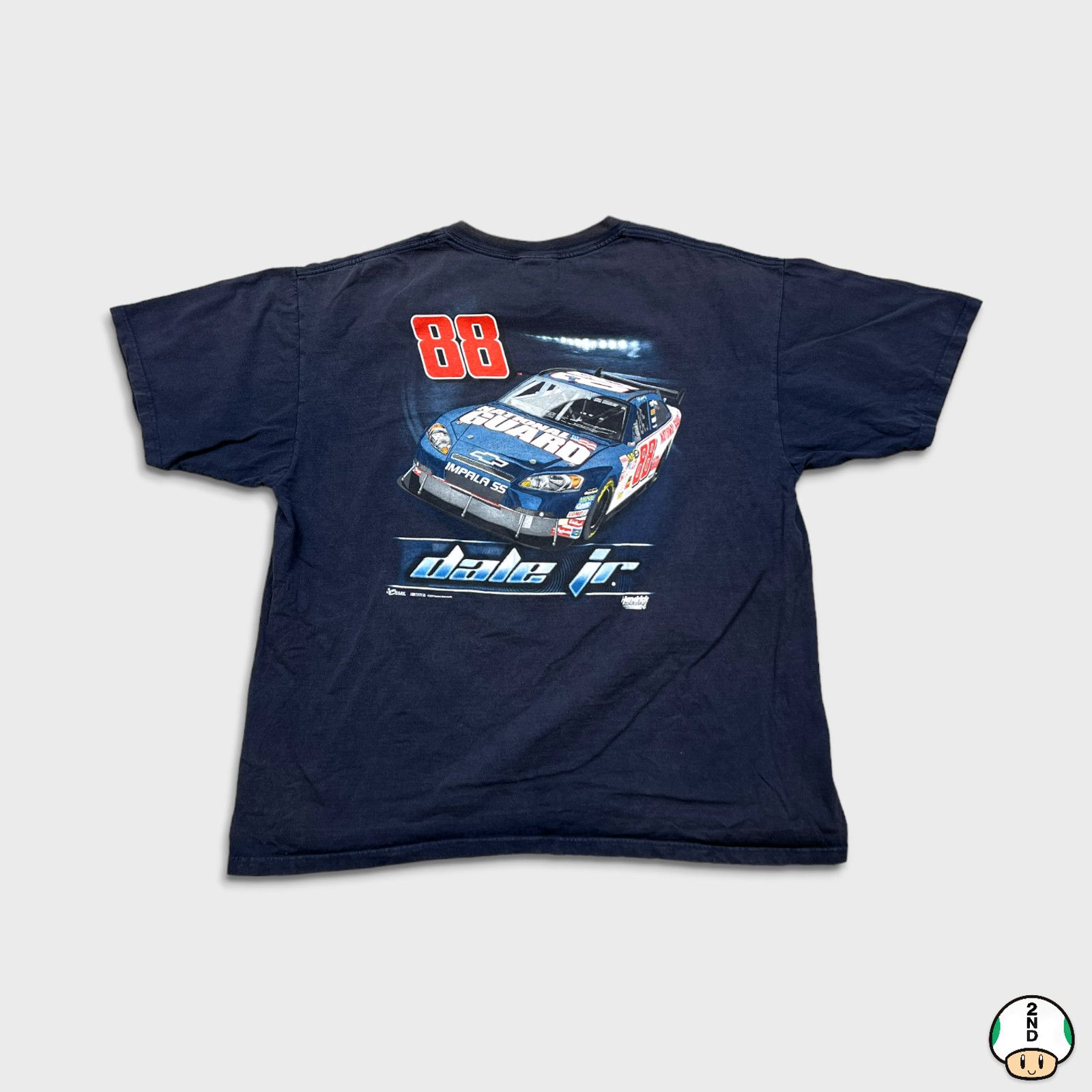 Chase Authentics × NASCAR × Vintage 2007 Dale Earnhardt Jr T Shirt Chase Authentic NASCAR Tee Size US XXL / EU 58 / 5 - 1 Thumbnail