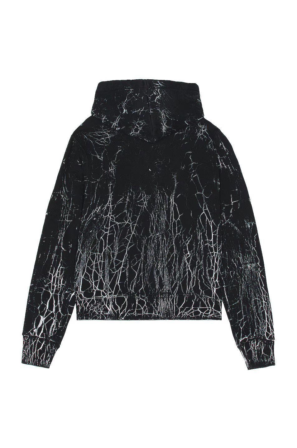Amiri o1mle0426 Cracked Dye Core Logo Hoodie in Black Size US XL / EU 56 / 4 - 2 Thumbnail