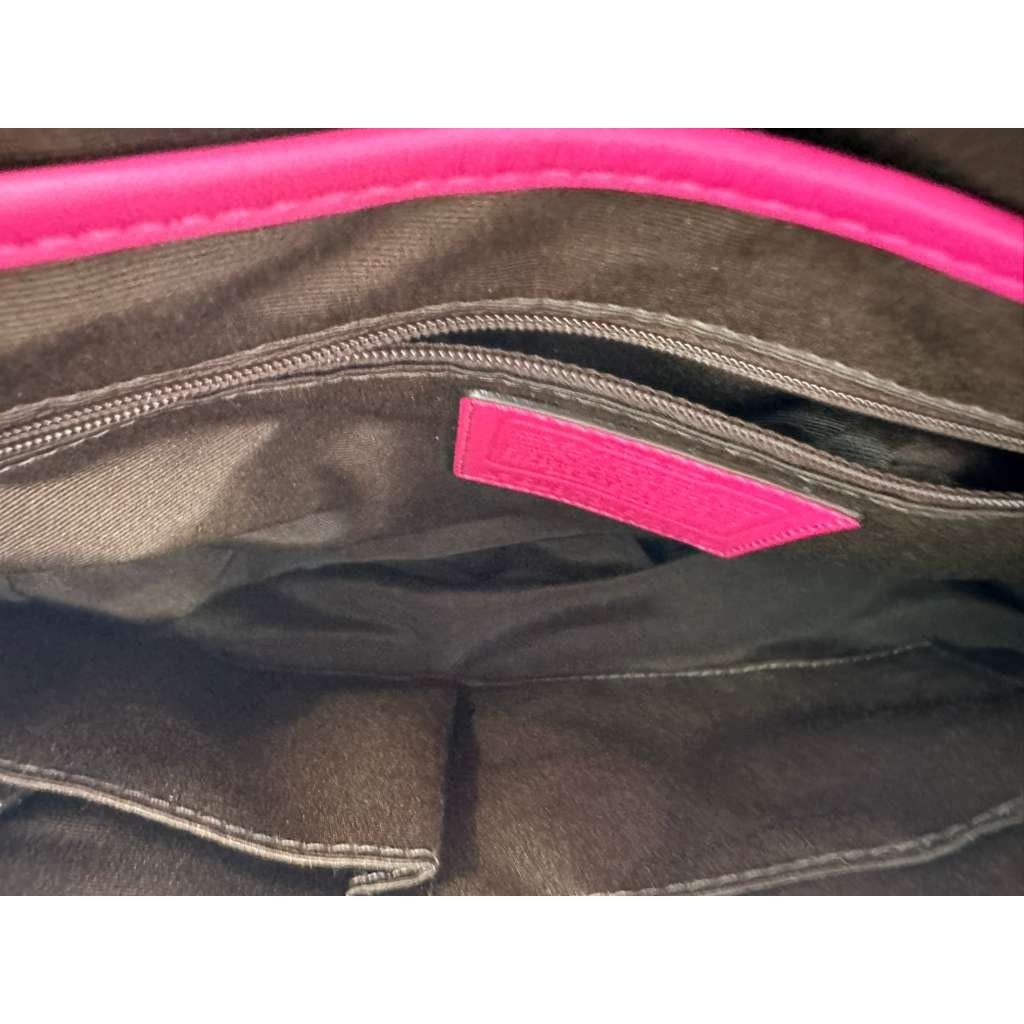 Coach Coach Soho Magenta Leather Hobo Bag Size ONE SIZE - 8 Thumbnail
