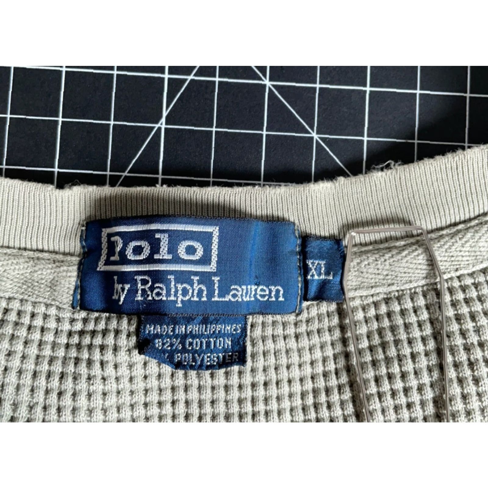 Polo Ralph Lauren VINTAGE Polo Ralph Lauren Sweatshirt Mens XL Green Relaxed Crewneck 90s Retro Embroidered Pony Logo Distressed Cotton Blend Pullover Shirt Size US XL / EU 56 / 4 - 3 Thumbnail