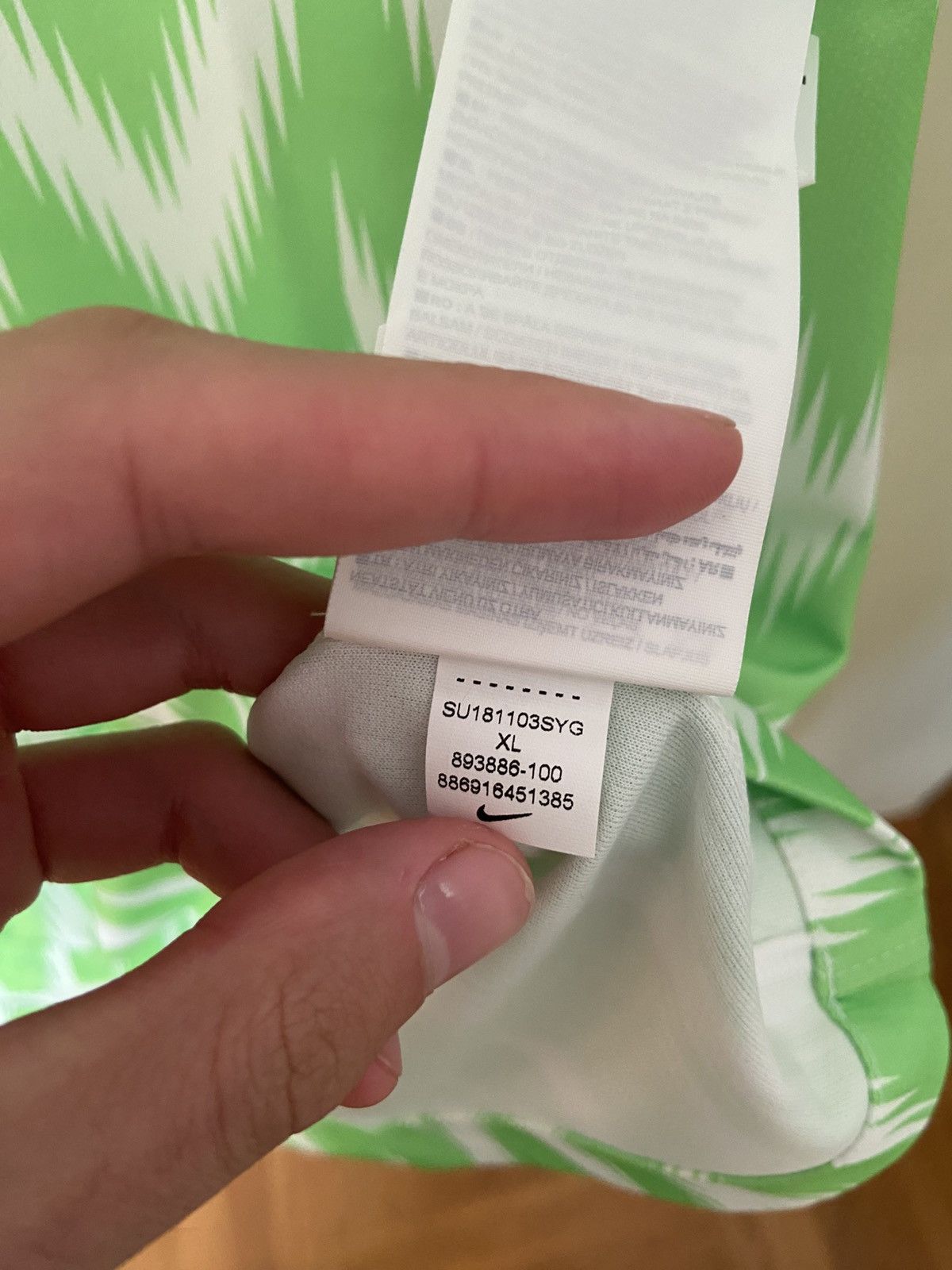 Nike Nike Nigeria 2018 World cup Size US XL / EU 56 / 4 - 7 Thumbnail