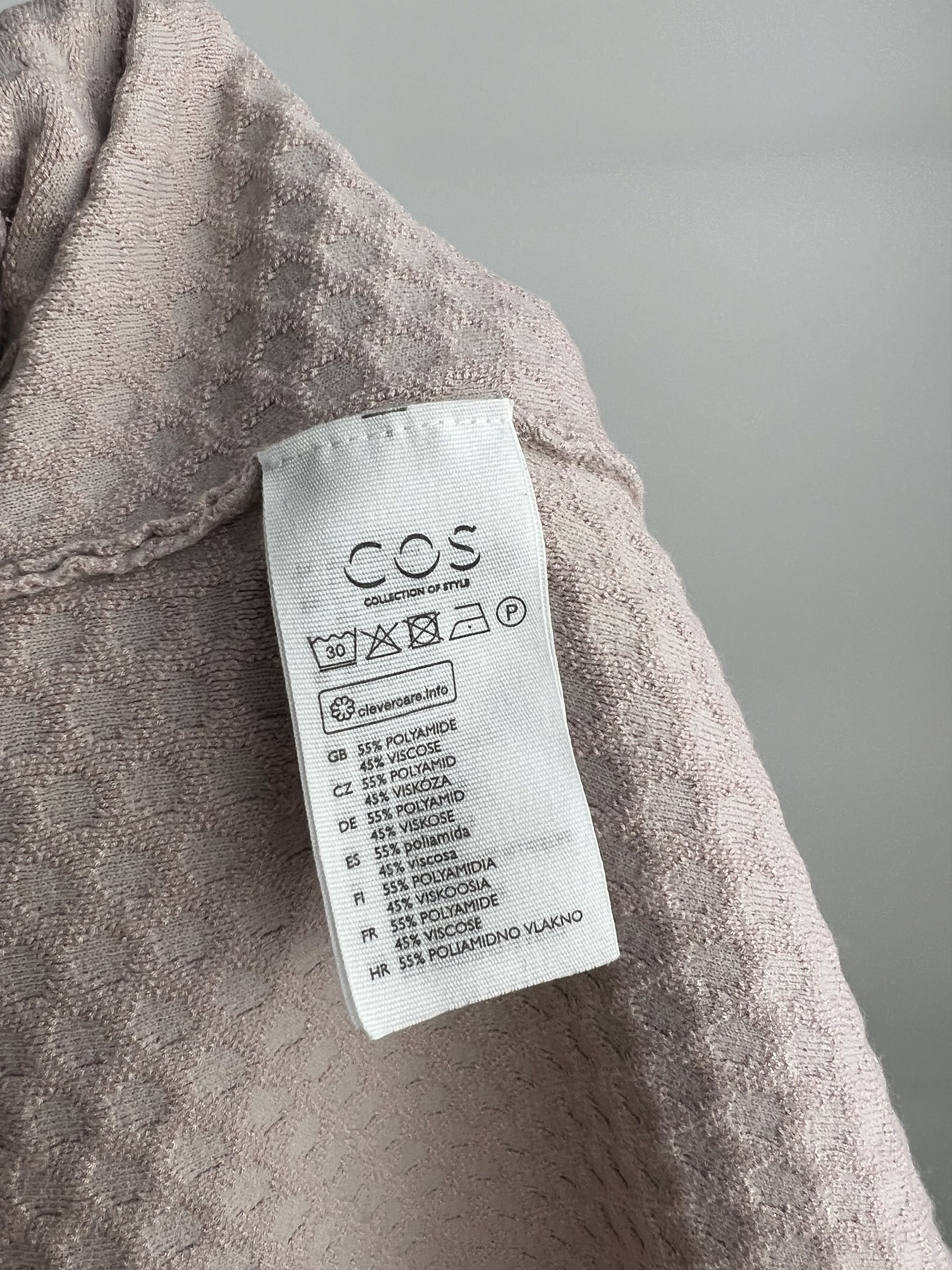 Cos COS Textured Jacquard Knit Dress Long Cardigan Size M Size M / US 6-8 / IT 42-44 - 6 Thumbnail