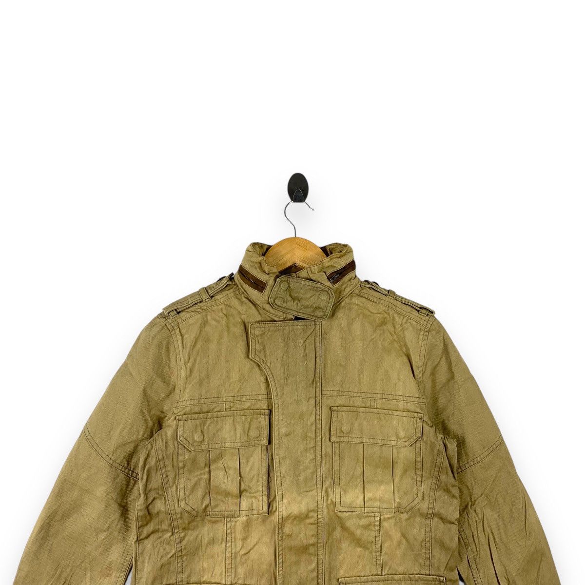 Schlussel Vintage SCHLUSSEL Military Style Utility Jacket Motorcycle Size US S / EU 44-46 / 1 - 2 Thumbnail