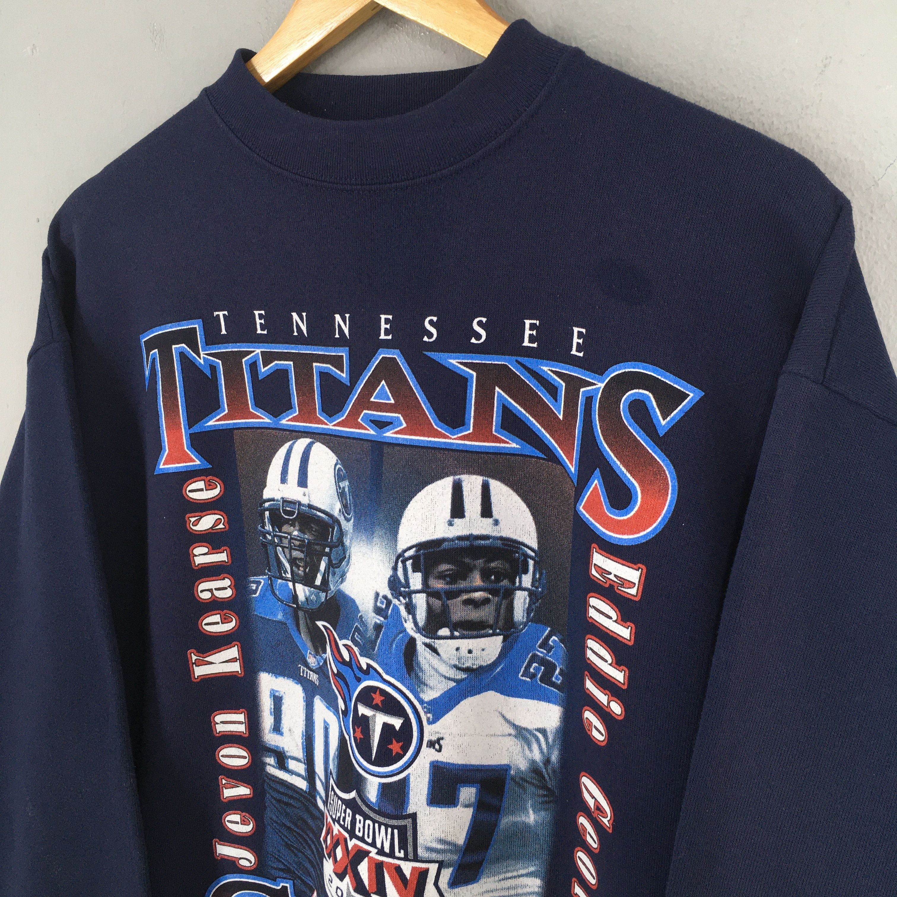 NFL Vintage Tennessee Titans NFL Blue Sweatshirt Large Size US L / EU 52-54 / 3 - 3 Thumbnail