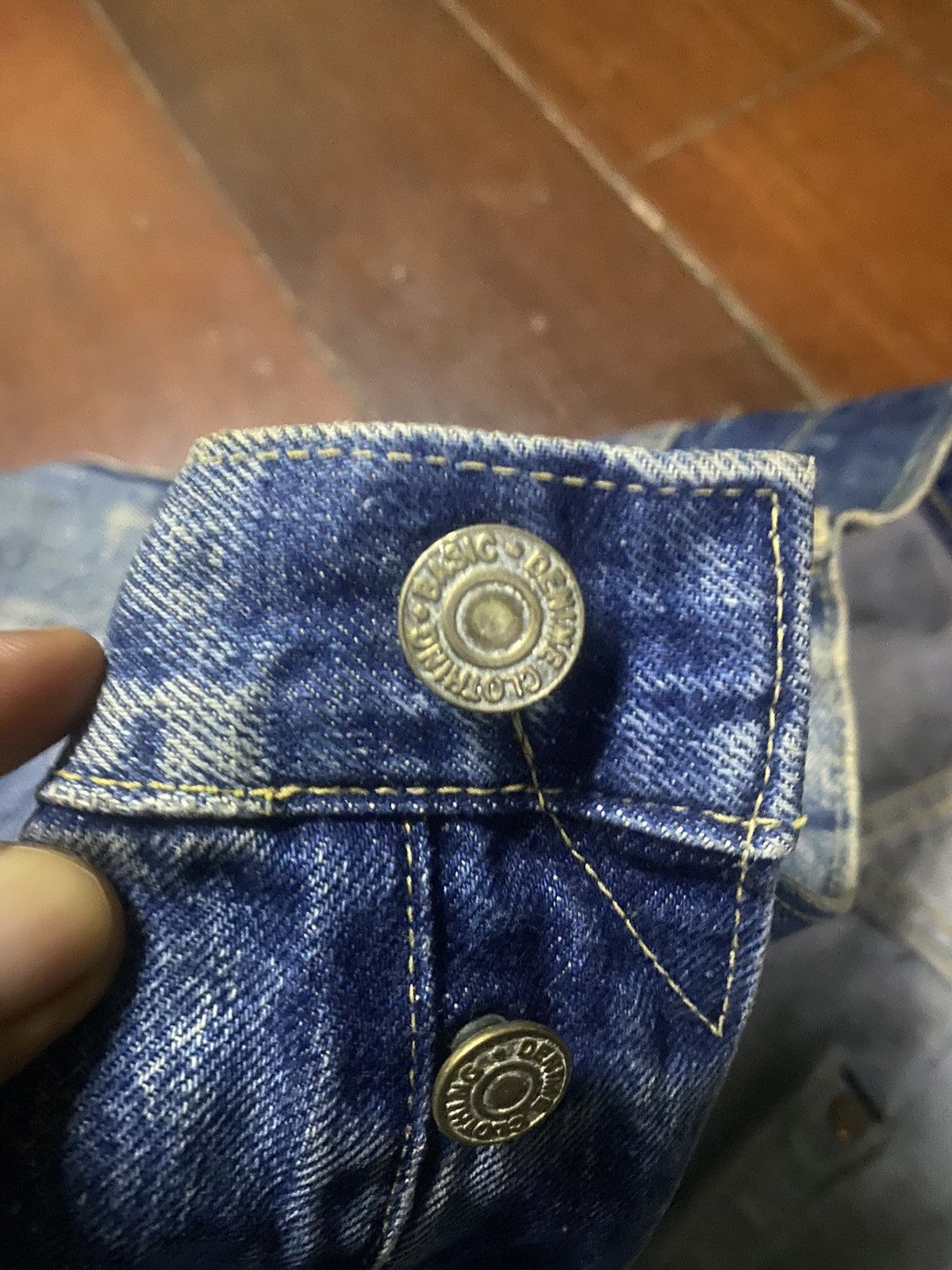 Warehouse FIRE 🔥 vintage DENIME JAPAN Selvedge Denim nice faded b1 Size US 33 - 9 Thumbnail