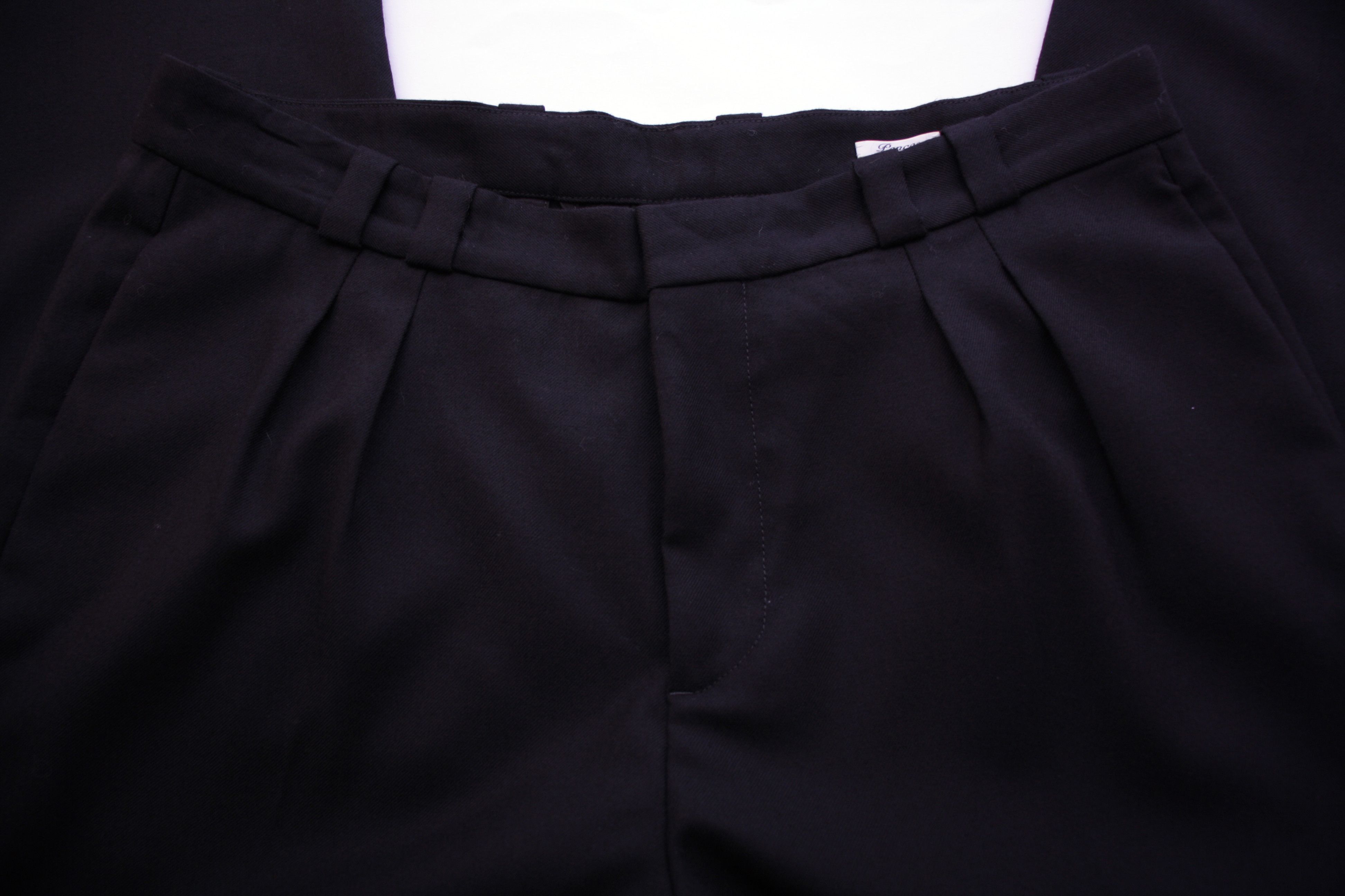 Other Revived Pence Pants Black Wool Trousers Mens size 54 Size US 38 / EU 54 - 4 Thumbnail