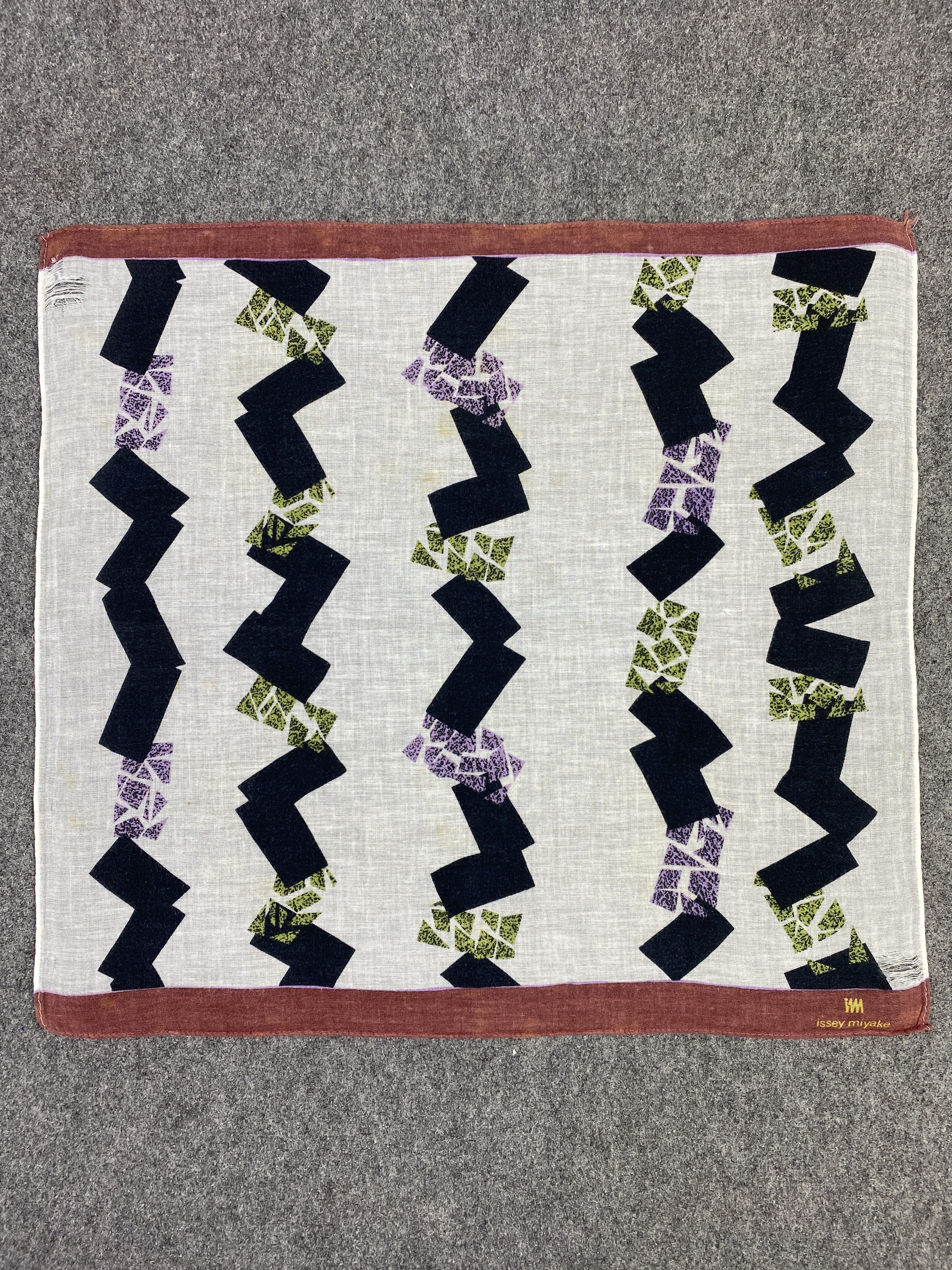 Issey Miyake Vintage Issey Miyake Handkerchief / Neckerchief KT0079 Size ONE SIZE - 4 Thumbnail