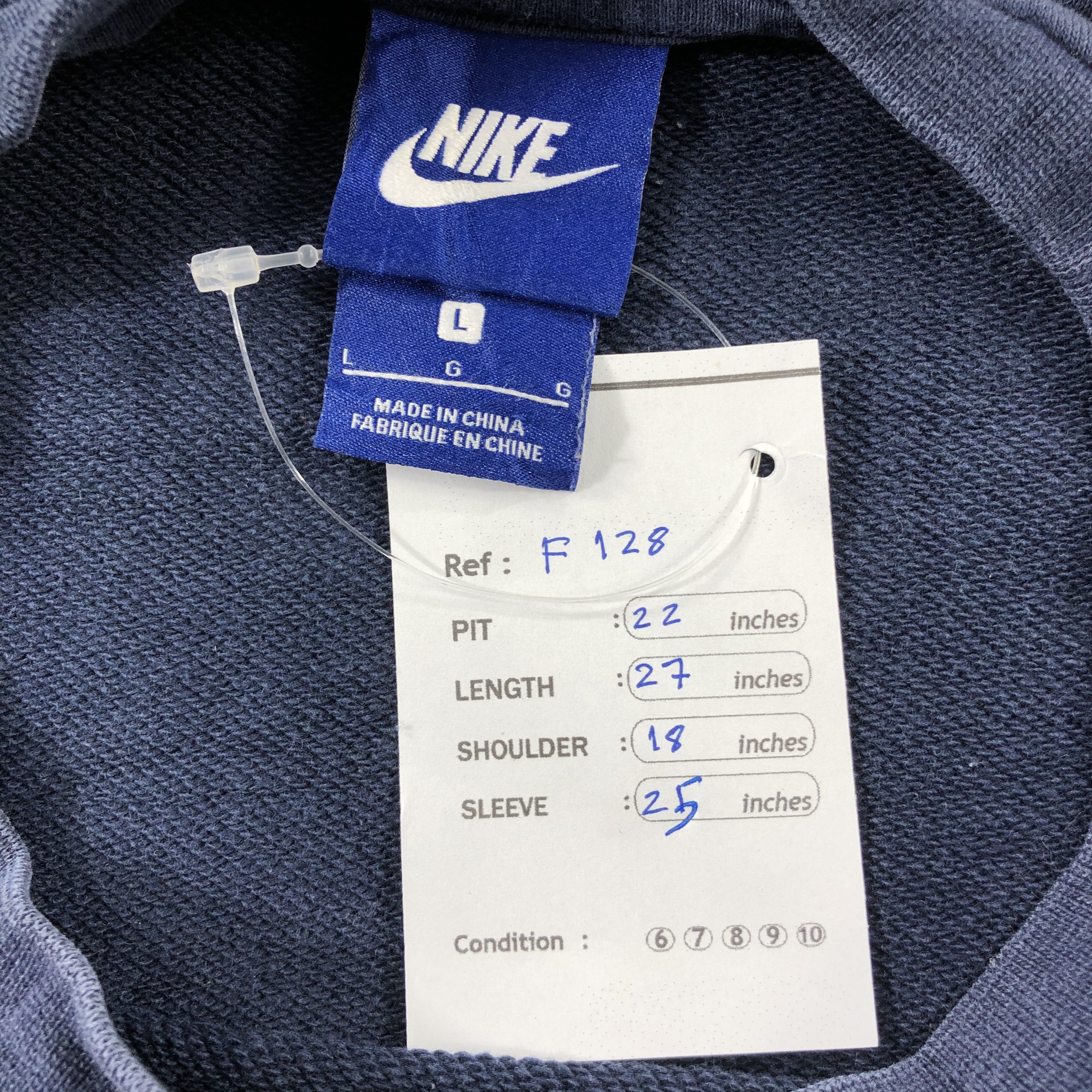 Nike Nike Crewneck Sun Faded Sweatshirt F128 Size US L / EU 52-54 / 3 - 7 Thumbnail