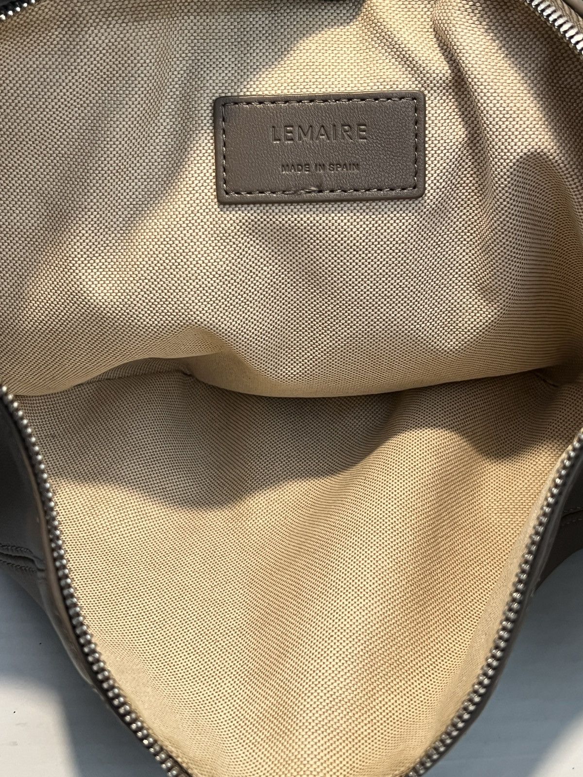 Lemaire LEMAIRE Croissant Medium Mink Cotton Shoulder Bag Size ONE SIZE - 15 Thumbnail