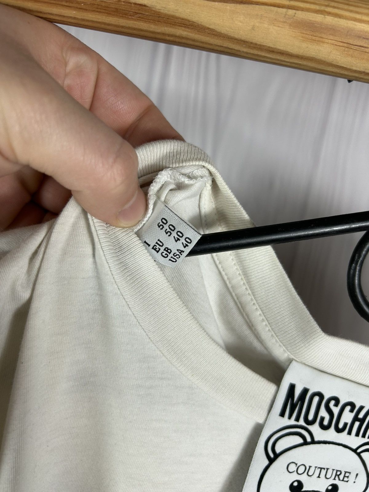 Moschino Rare Moschino Couture Playboy Bear T-Shirt US Size 40 Size US M / EU 48-50 / 2 - 13 Thumbnail