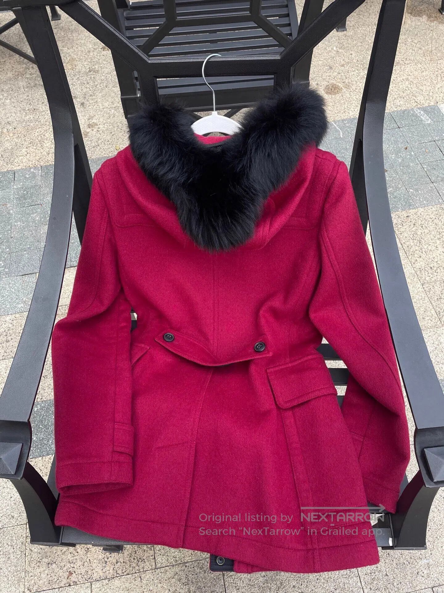 Burberry Burberry Toggle Coat in Excellent Condition. Size XS / US 0-2 / IT 36-38 - 2 Thumbnail