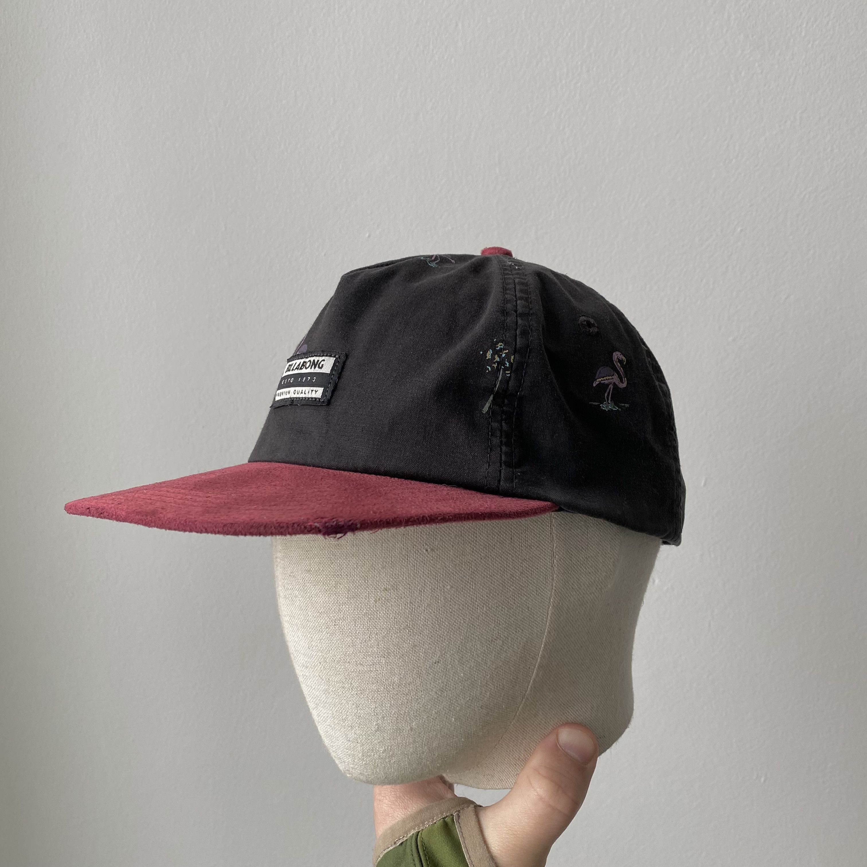 Billabong 🏝Vintage Billabong Monogram Cap Small Logo Y2K Hat Size ONE SIZE - 1 Thumbnail