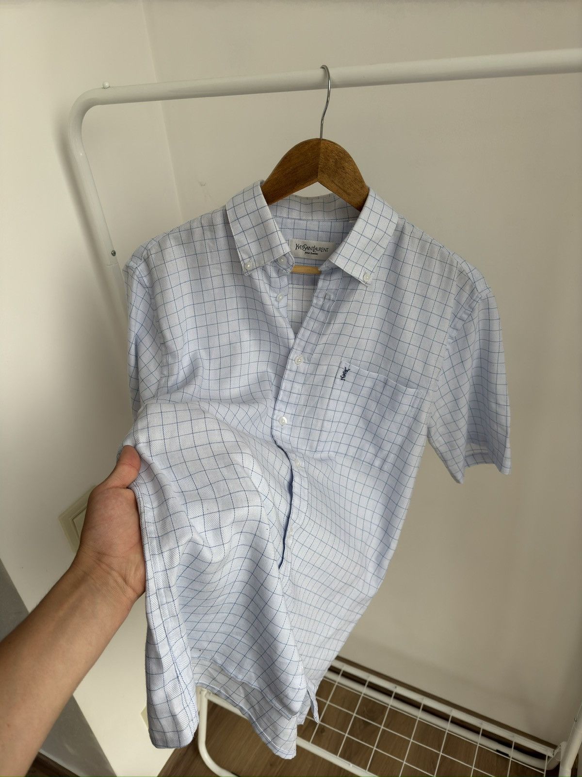 Other Yves Saint Laurent YSL vintage short sleeve summer shirt Size US M / EU 48-50 / 2 - 8 Thumbnail