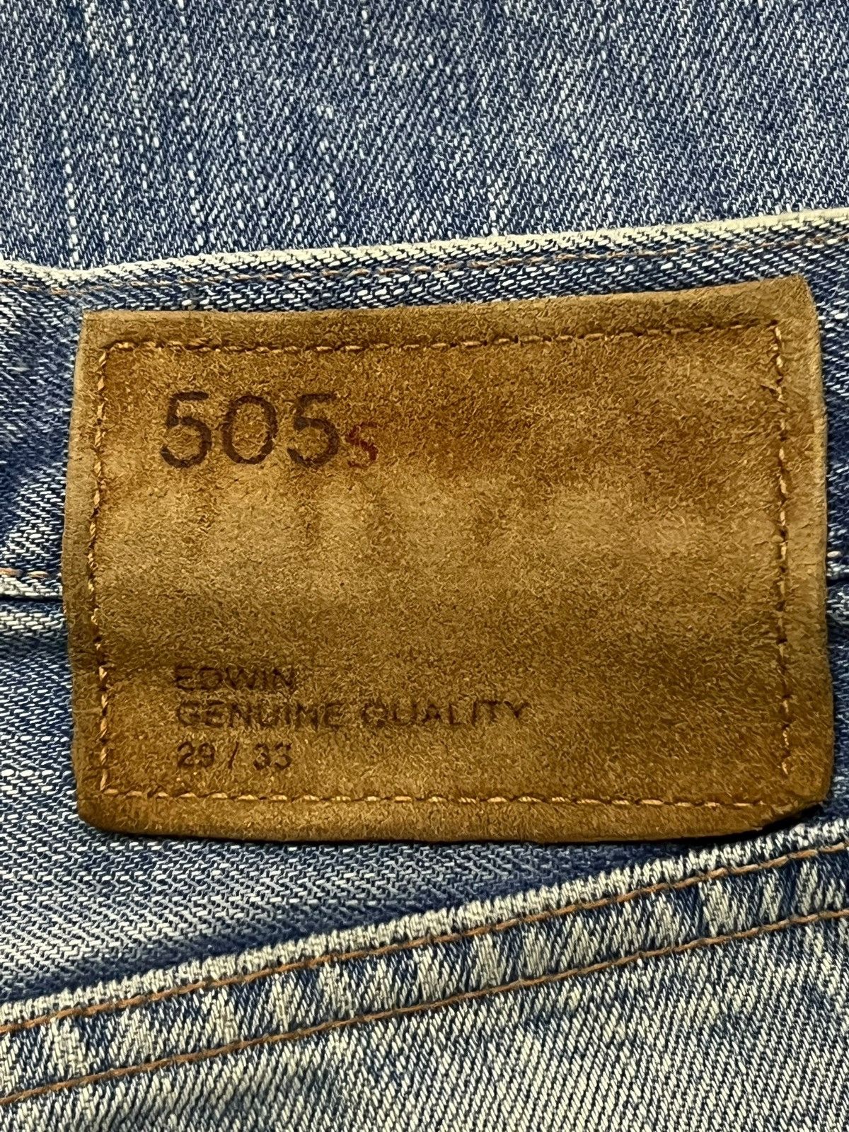 Edwin Vintage Edwin 505s Selvedge Denim Japan - Distressed Denim Size US 28 / EU 44 - 12 Thumbnail
