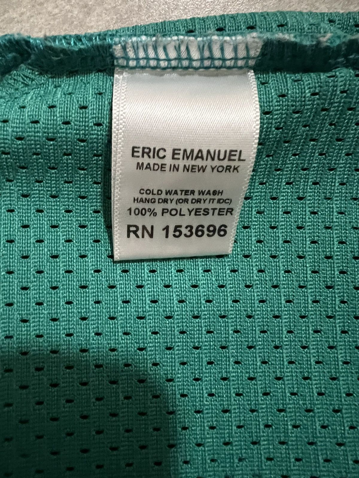 Eric Emanuel Eric Emanuel EE Teal Green Basic Mesh Shorts Size Small Size US 30 / EU 46 - 5 Thumbnail