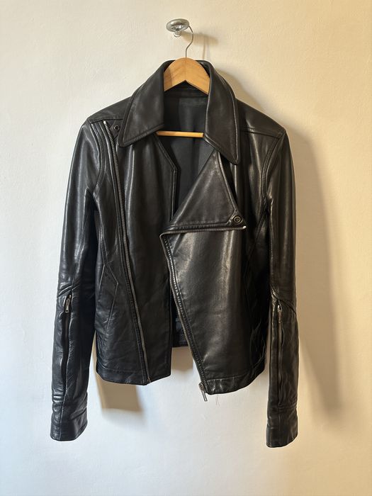 Rick Owens Iconic Rick Owens SS10 Berger Biker Jacket | Grailed