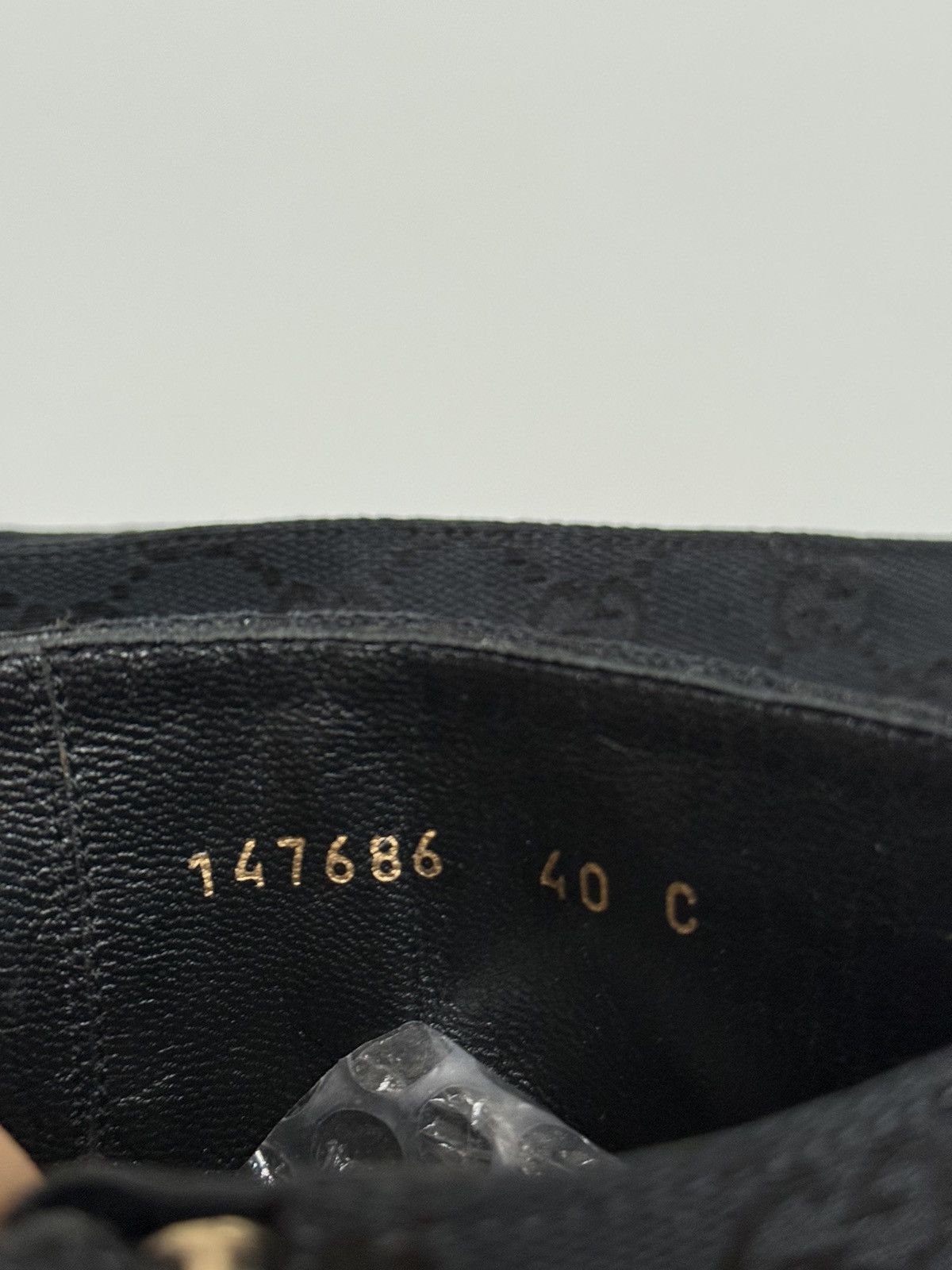 Gucci Gucci Black Canvas Monogram GG Horsebit Riding Boots Size US 10 / IT 40 - 7 Thumbnail