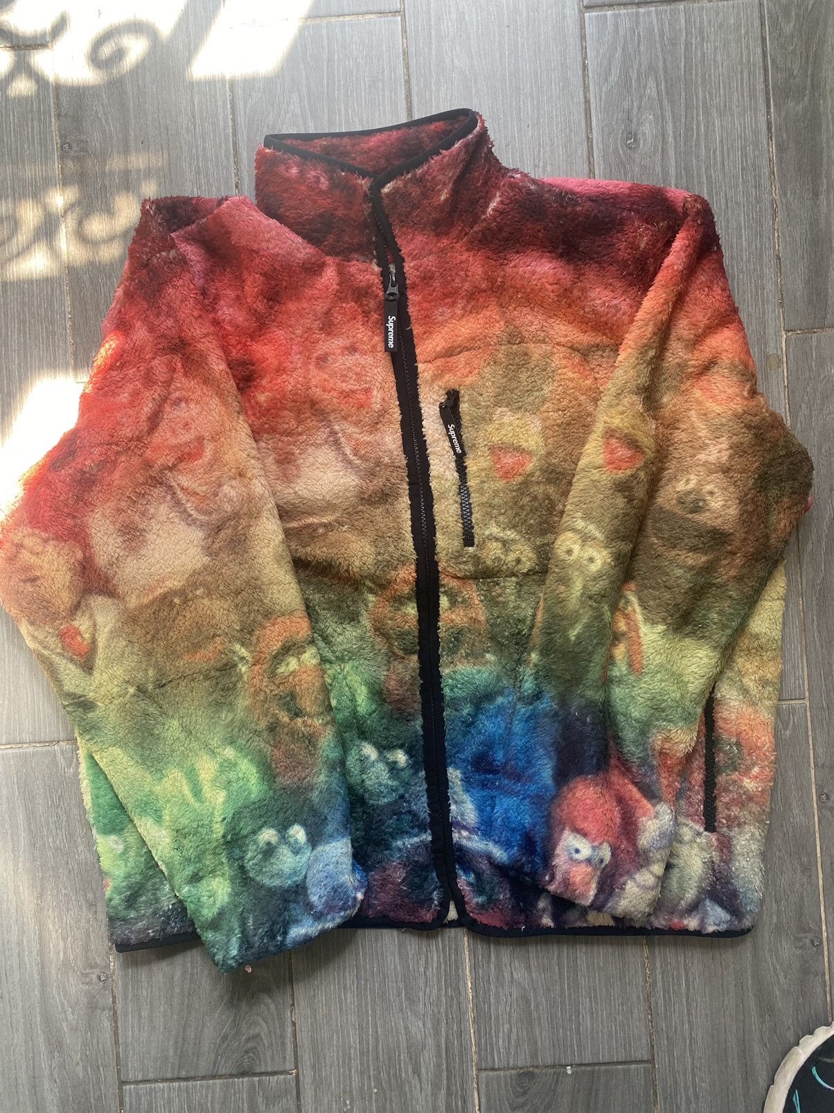 Supreme Supreme Muppets Fleece Jacket size Medium | Grailed