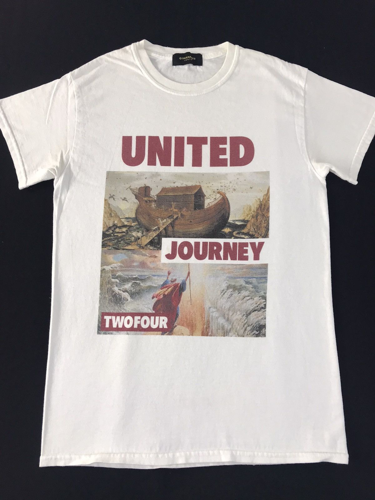 Japanese Brand 24 Karats Tokyo United Journey Noah’s Ark Moses Big Tee Size US S / EU 44-46 / 1 - 3 Thumbnail