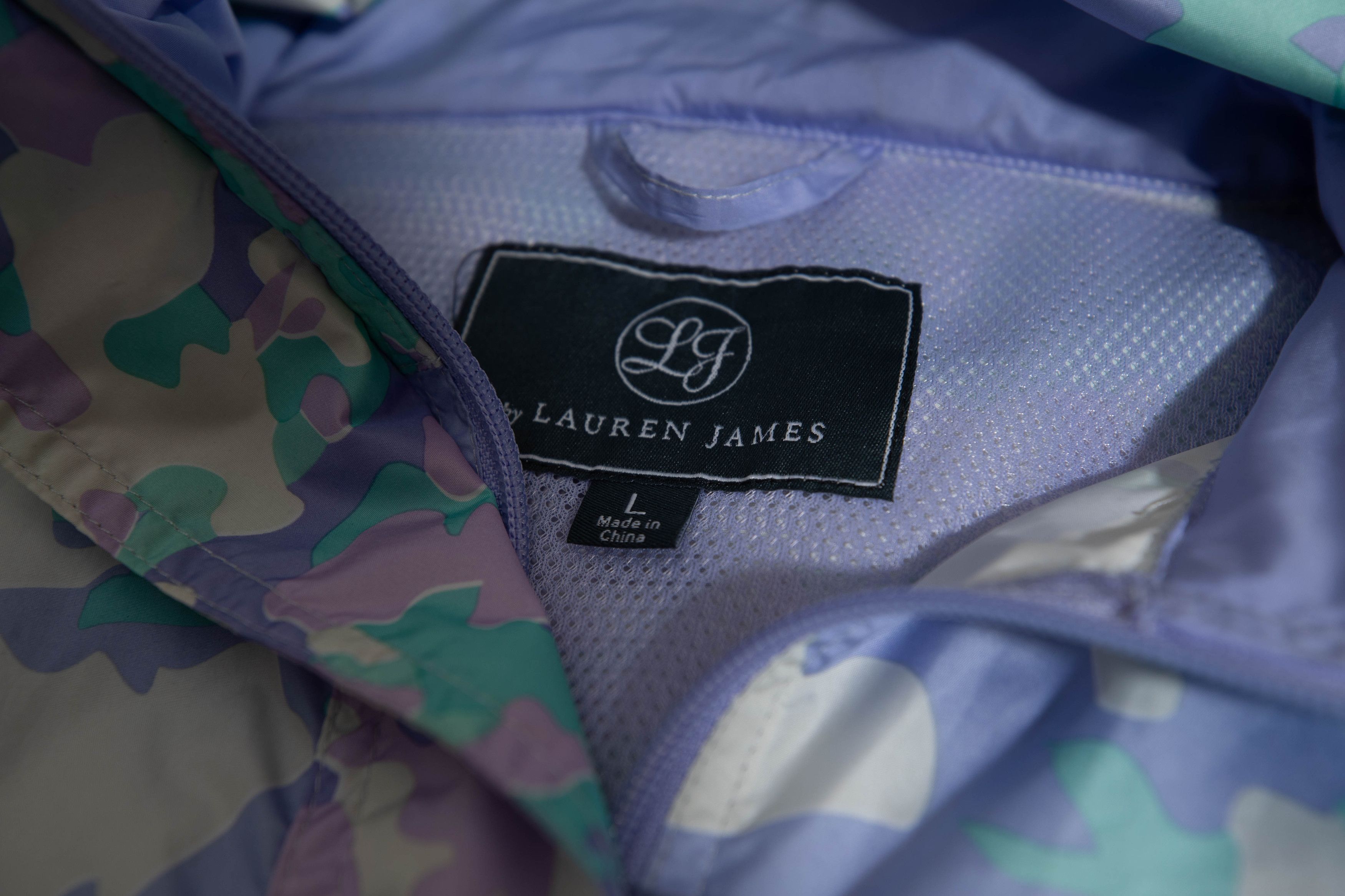 Other Lauren James Pastel Winter Camo Windbreaker (L) Size US L / EU 52-54 / 3 - 17 Thumbnail