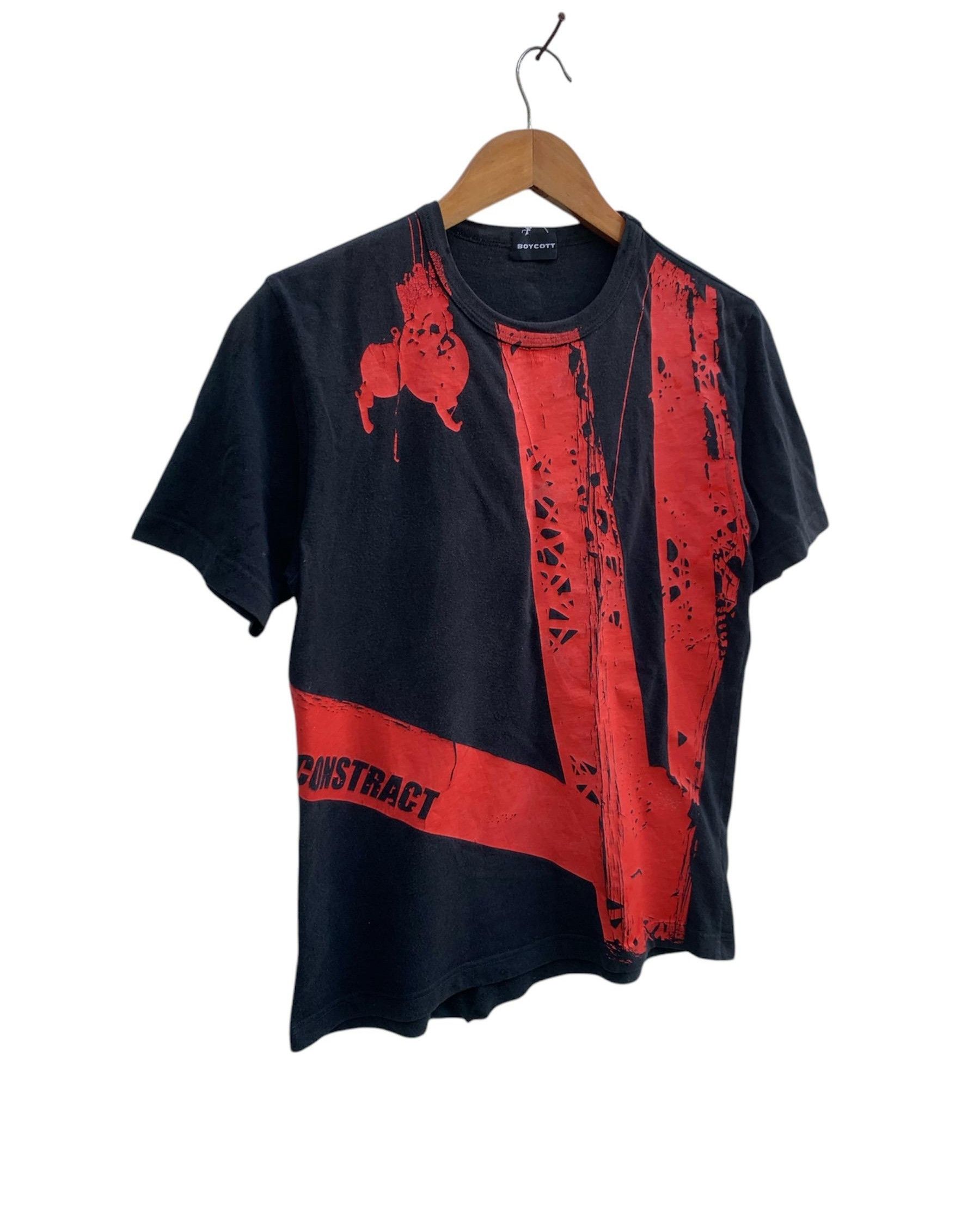 Boycott Vintage Boycott Constract Shirt Size US S / EU 44-46 / 1 - 3 Thumbnail