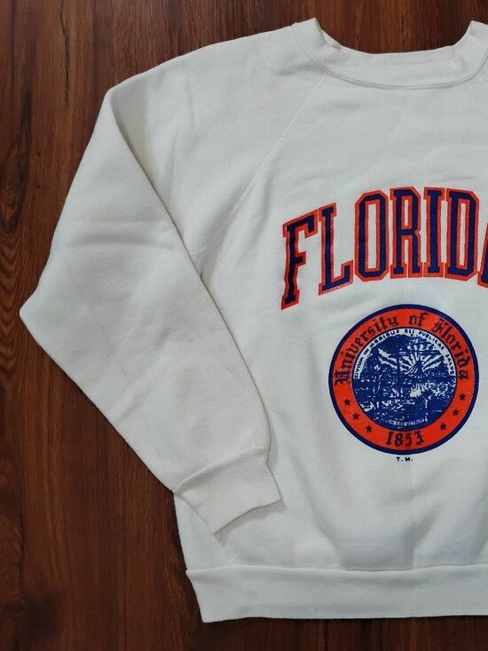 NCAA Vintage University Florida Gators Emblem Crewneck Sweatshirt Size US M / EU 48-50 / 2 - 2 Thumbnail