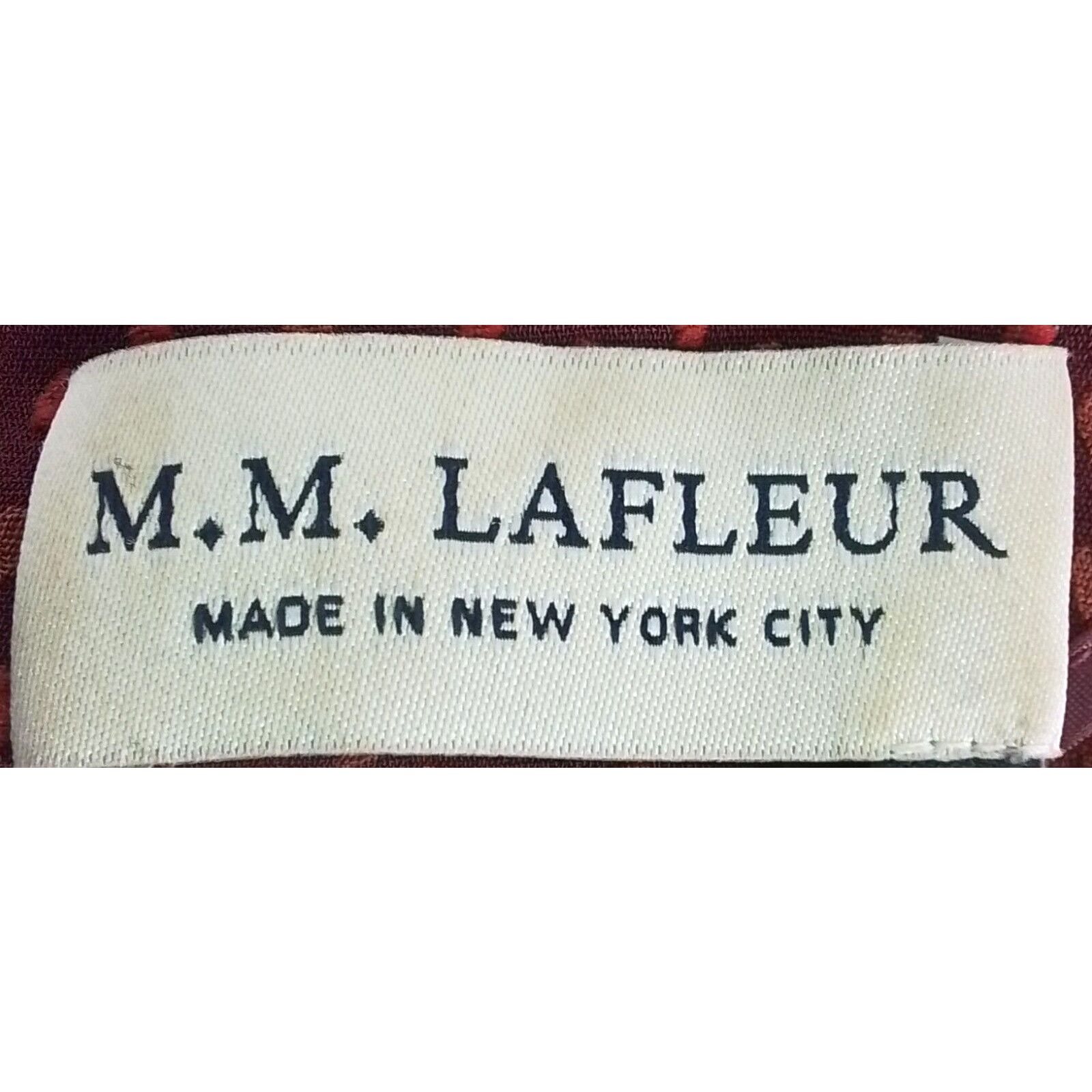 M.M.LaFleur MM Lafleur Dress Women's Size 6 Burgundy Italian Fabric Size M / US 6-8 / IT 42-44 - 8 Thumbnail