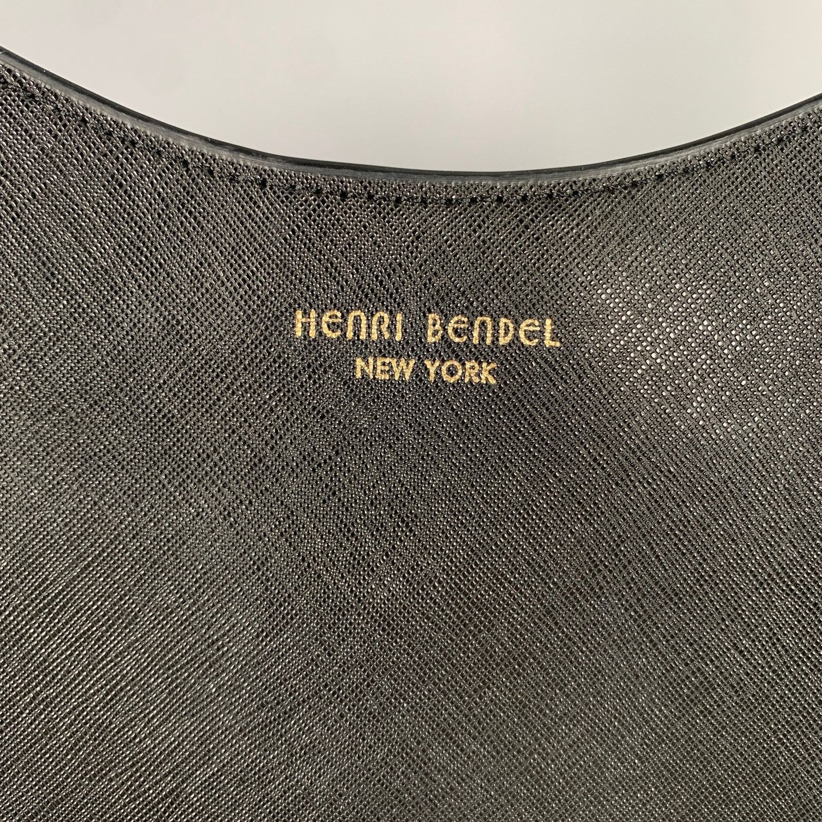 Henri Bendel HENRI BENDEL Black Saffiano Leather Hobo Bags Size ONE SIZE - 2 Thumbnail
