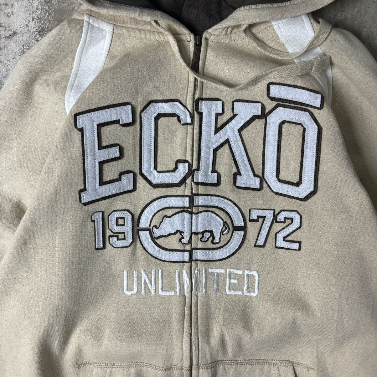 Ecko Unltd. × Vintage Y2K VINTAGE ECKO UNITD HOODIE Size US L / EU 52-54 / 3 - 3 Thumbnail