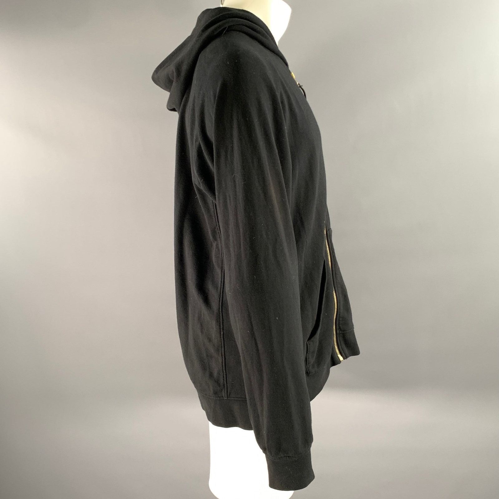 Visvim VISVIM Size XL Black Zip Cotton Hoodie Jacket Size US XL / EU 56 / 4 - 3 Thumbnail