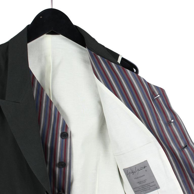 Yohji Yamamoto Yohji Yamamoto Pour Homme Double Layered vest inner pattern Size US L / EU 52-54 / 3 - 3 Thumbnail