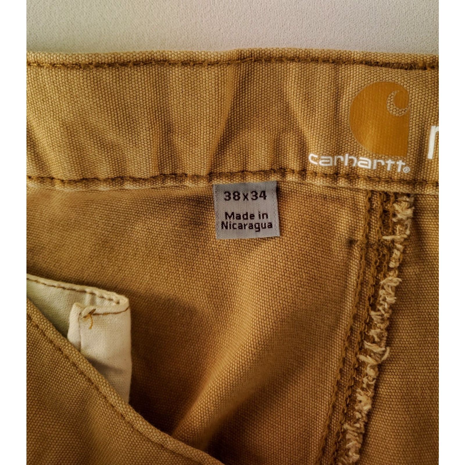Carhartt Carhartt Pants Work Brown Mens 40 33 Inseam 33 Relaxed Rigby Double Front Size US 40 / EU 56 - 3 Thumbnail