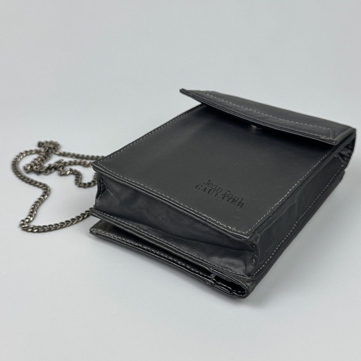 Jean Paul Gaultier - Rare Vintage Mini Leather Sling Bag