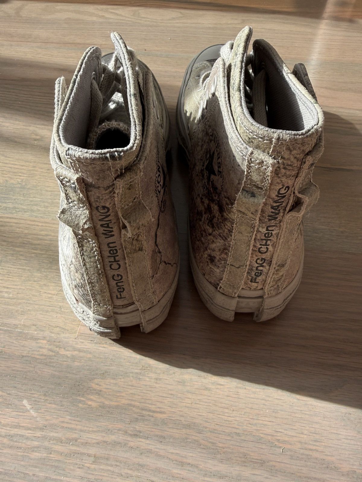 Converse × Feng Chen Wang Feng Chen Wang x Converse 2-in-1 High 'Concrete Grey' Size US 8.5 / EU 41-42 - 4 Thumbnail