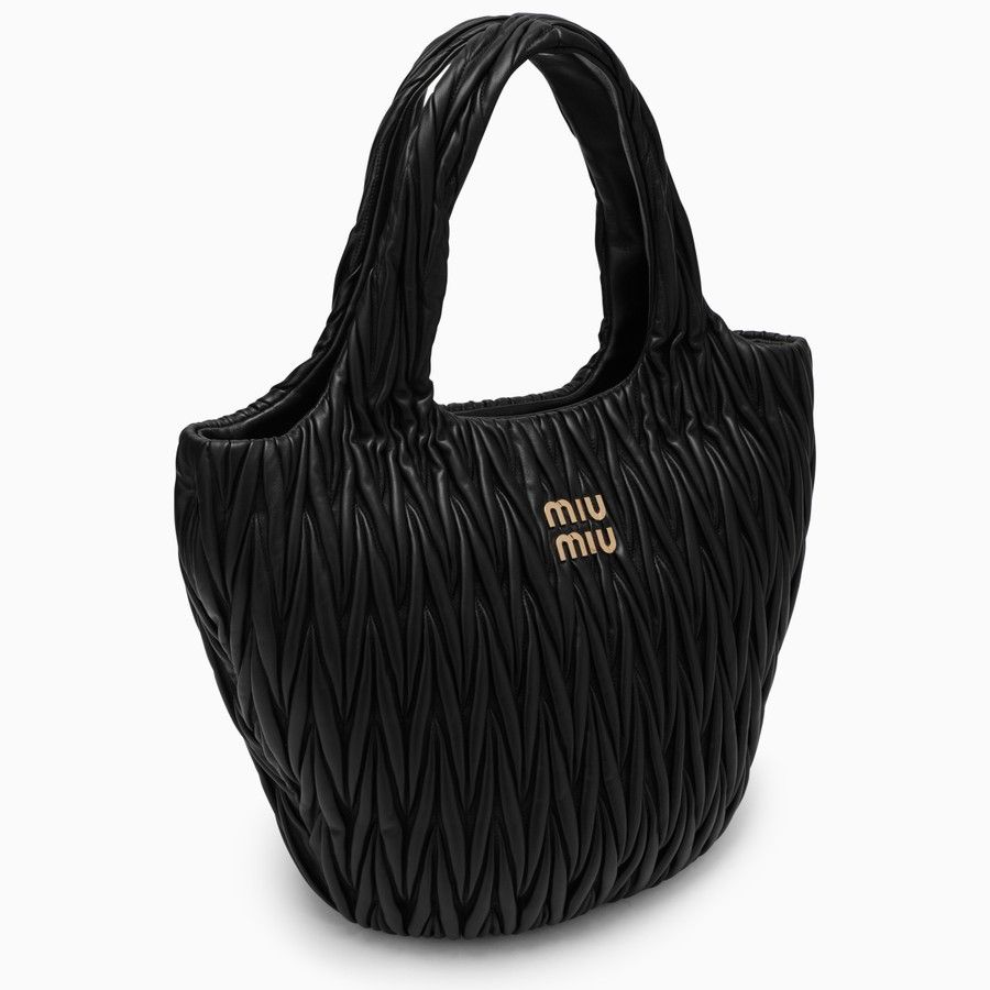 Miu Miu o1d2blof0924 Size: OS / Shoulder Bag in Black Size ONE SIZE - 2 Thumbnail