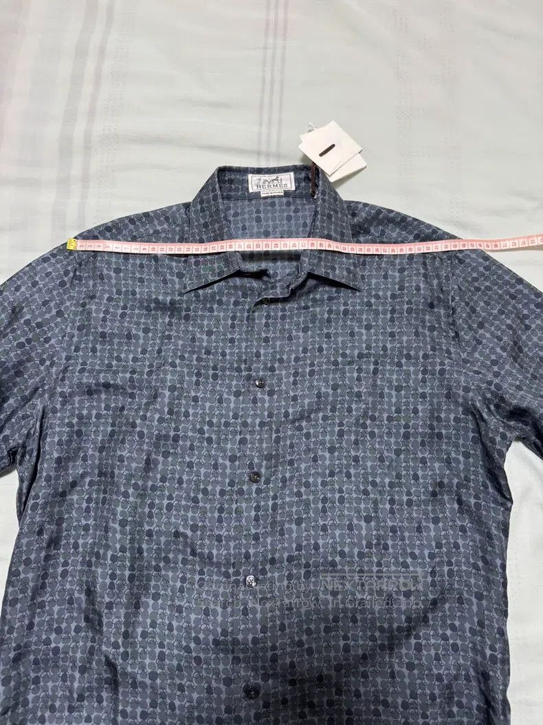 Hermes Hermes Silk shirt, 100% pure mulberry silk. Size US XXS / EU 40 - 3 Thumbnail