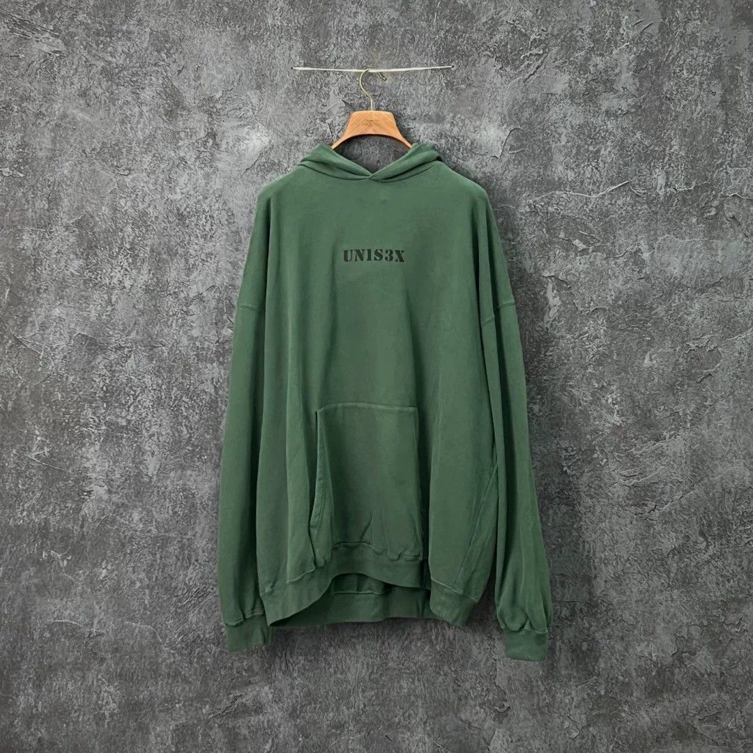 Balenciaga Balenciaga Cotton Printed Hoodie m Men Size US M / EU 48-50 / 2 - 1 Thumbnail