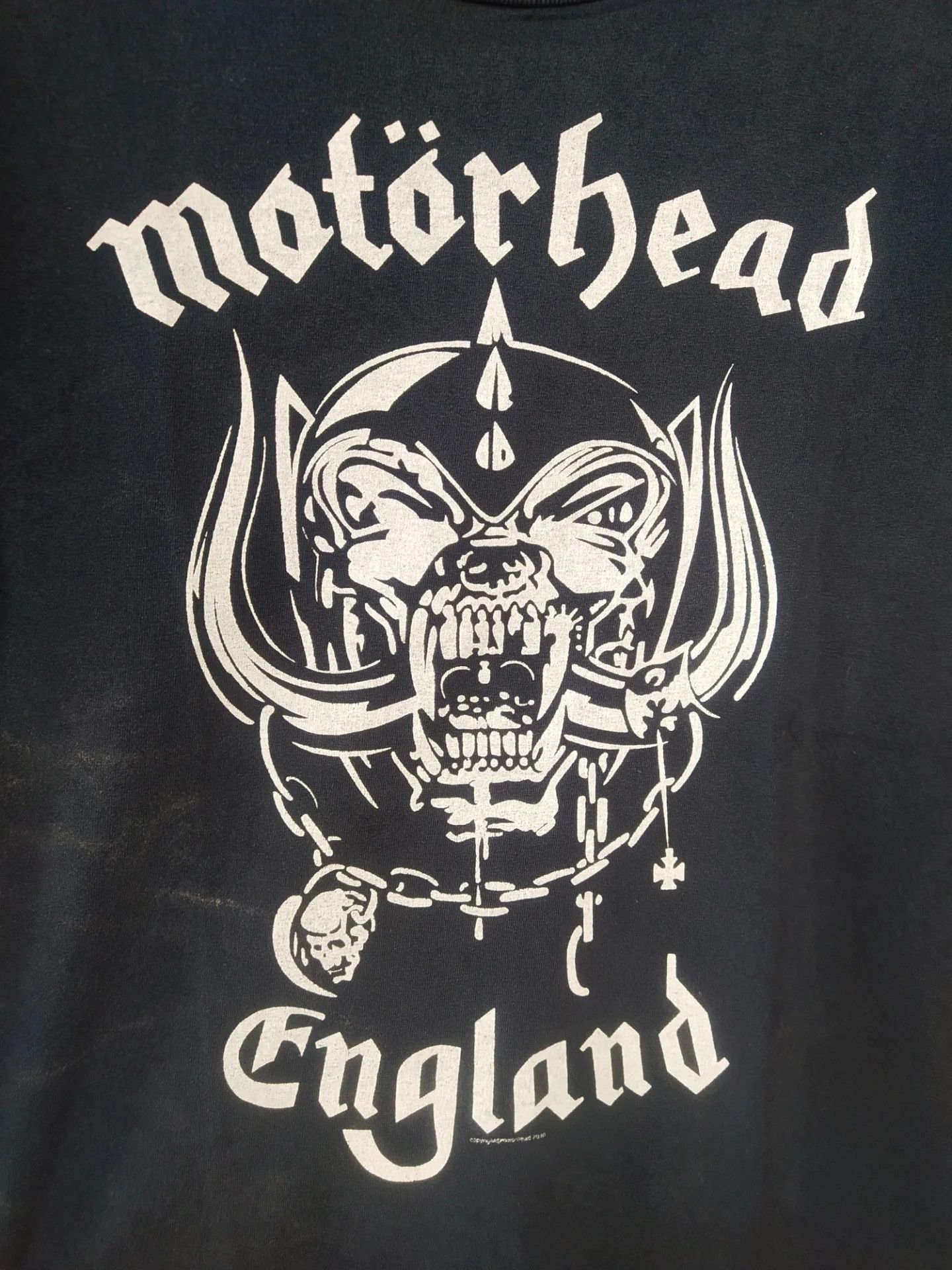Band Tees Vintage Motorhead England Art Band Tee Metal Size US M / EU 48-50 / 2 - 2 Thumbnail