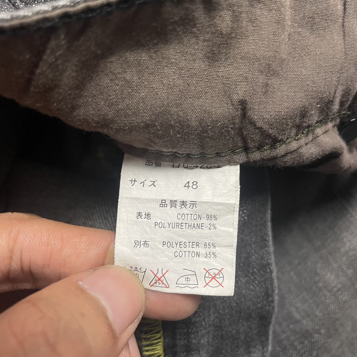 CIVARIZE 🇯🇵 VINTAGE GALVANIZE WASHED DENIM PANTS Size US 32 / EU 48 - 14 Thumbnail