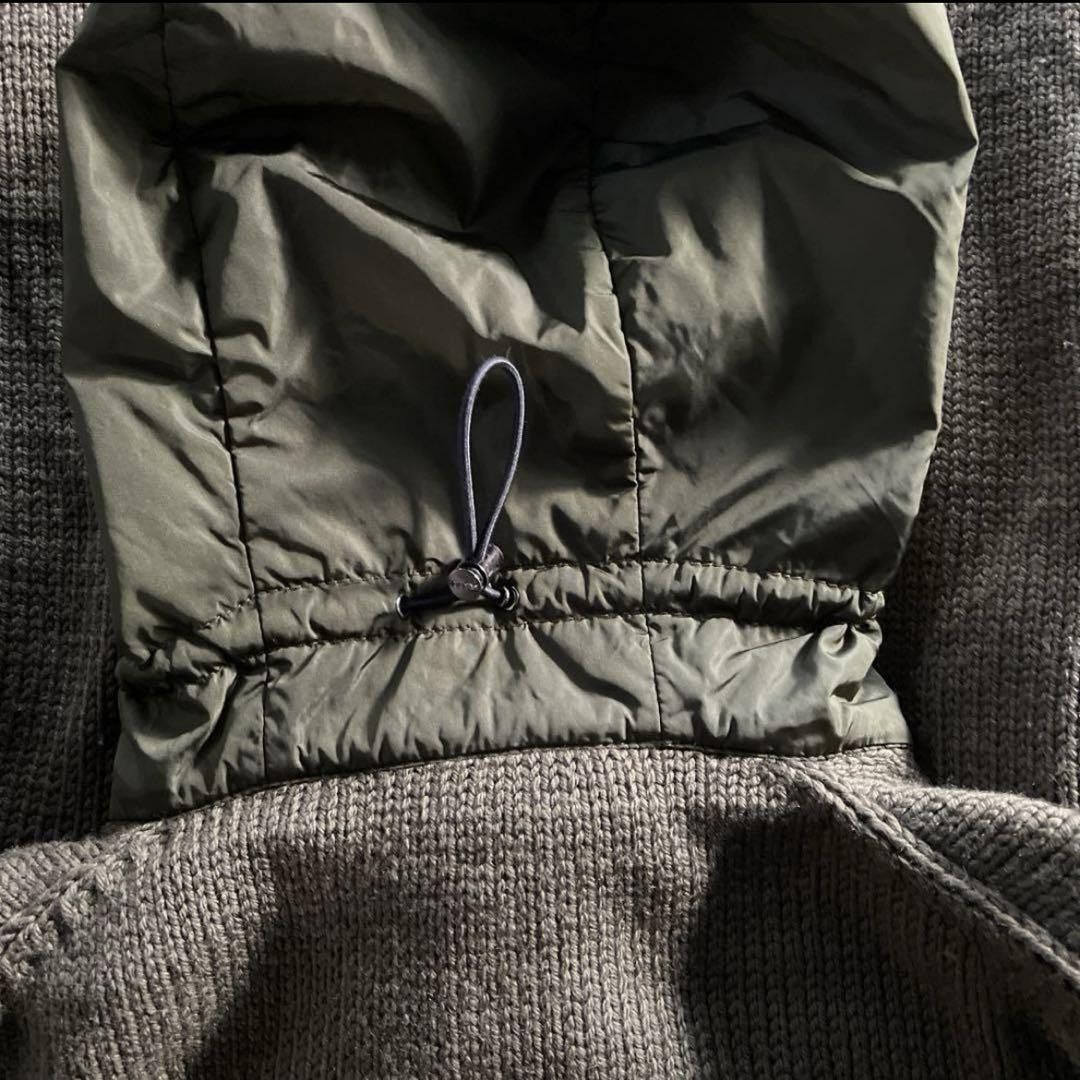 1999 FW Prada Ninja Kint Hoodie in Green