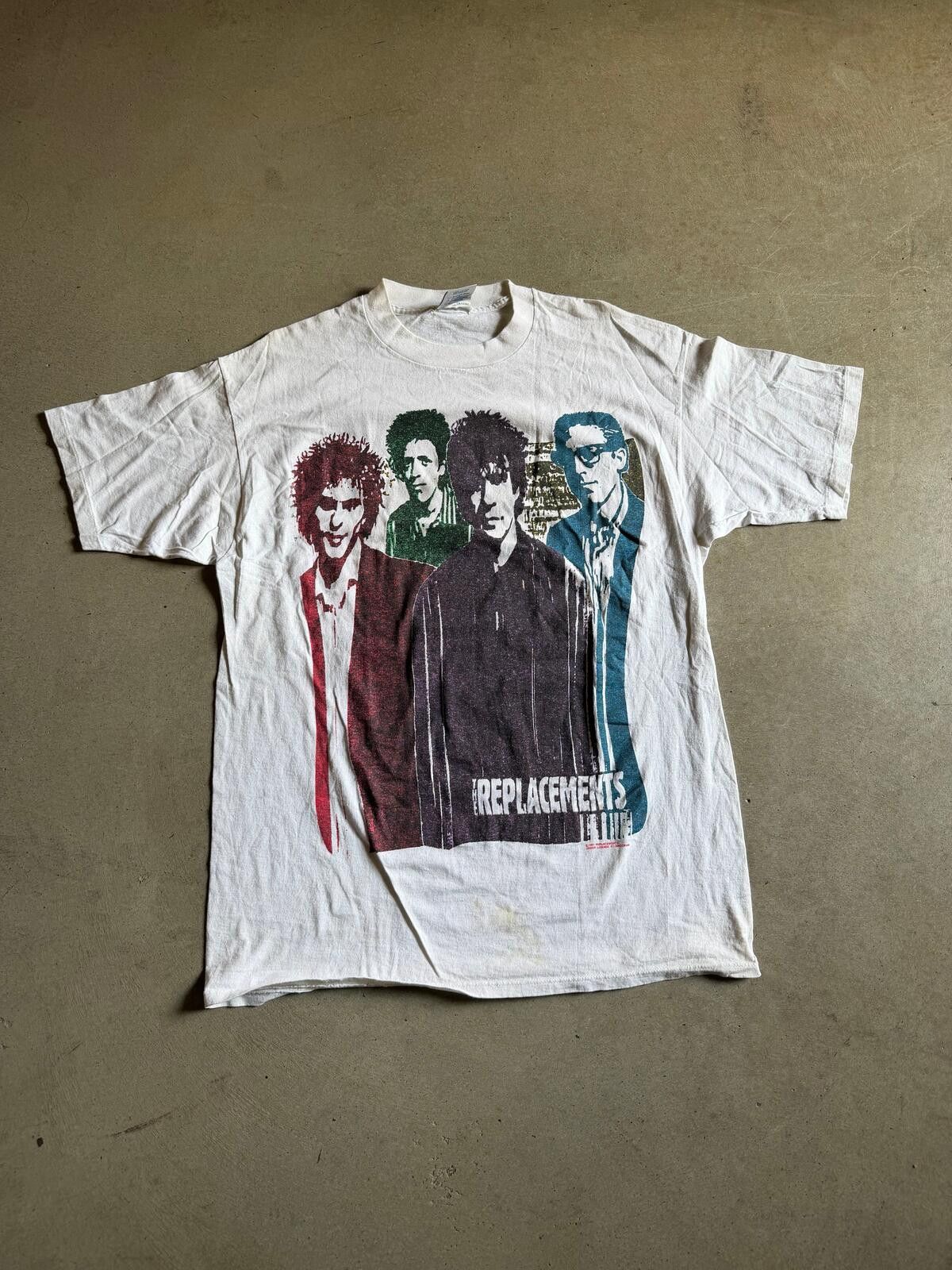 Lee VTG 1991 The Replacements Brockum Tee Sz XL Size US XL / EU 56 / 4 - 1 Thumbnail