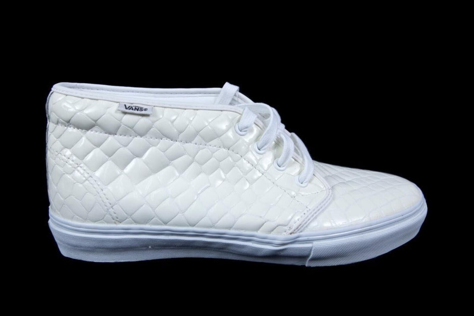 Vans Vans Chukka Boot LX White Croc Leather VN-0EHAXIM US10.5 Size US 10.5 / EU 43-44 - 1 Thumbnail